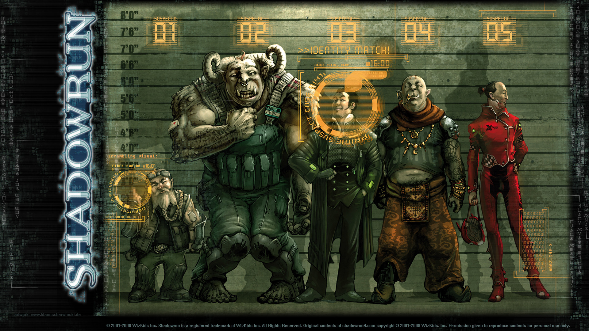 1920x1080, 
 Data Id 88392 
 Data Src /walls/full/7/d/f/88392 - Shadowrun Races - HD Wallpaper 