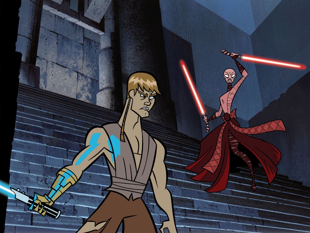 Star Wars Wallpaper - Anakin Clone Wars 2003 - HD Wallpaper 
