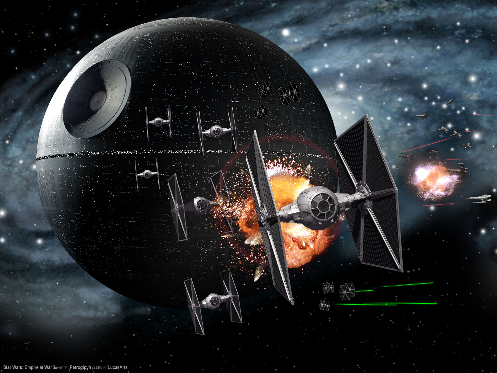 Star Wars Death Star - HD Wallpaper 