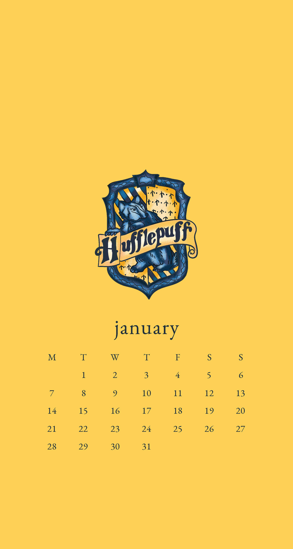 Hufflepuff Crest - HD Wallpaper 