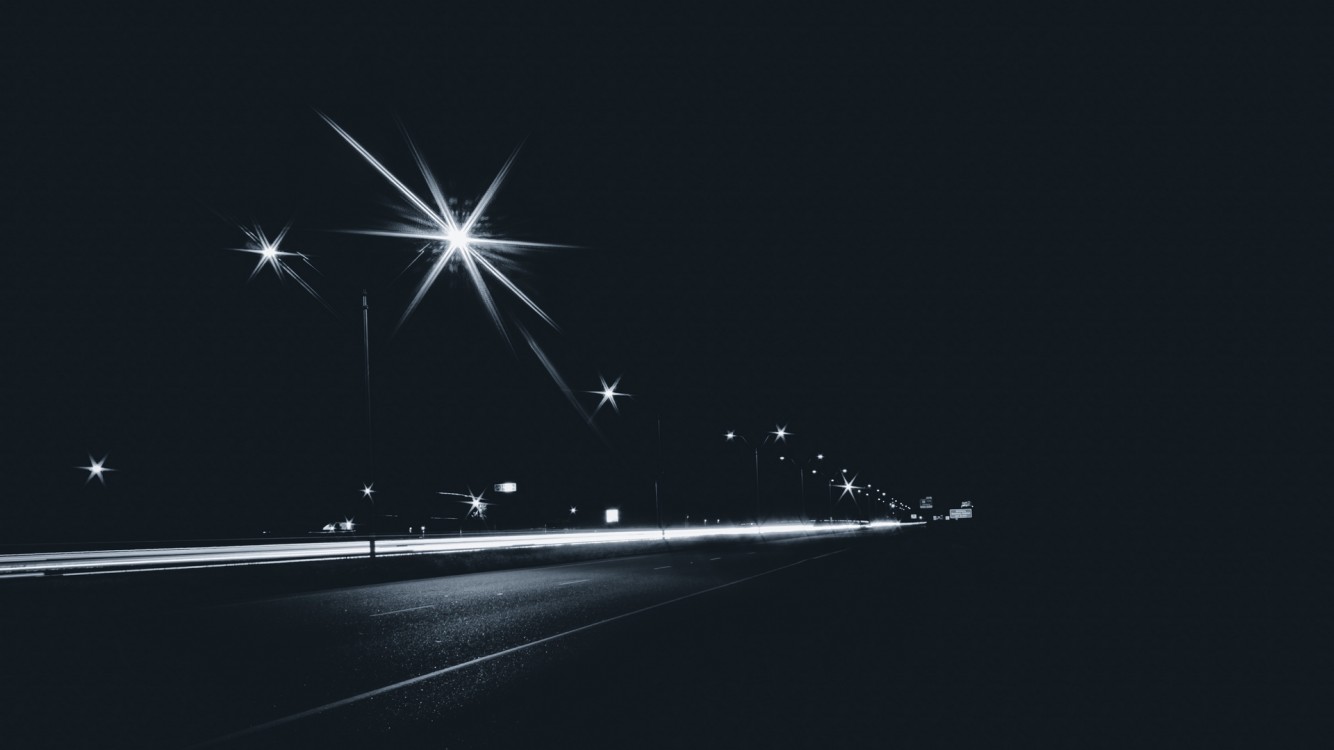 Road Wallpaper Hd Night Download - HD Wallpaper 