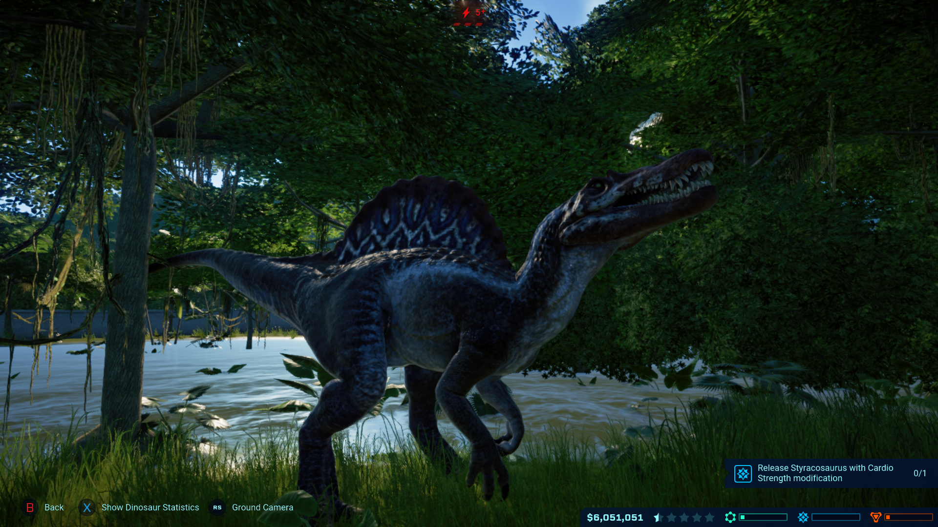 Jurassic World Evolution Wallpaper Spinosaurus - HD Wallpaper 