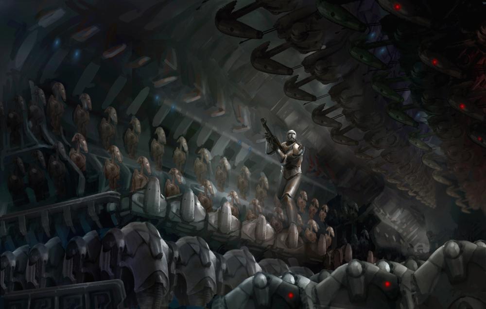 High Resolution Wallpaper - Star Wars Background Clone Wars - HD Wallpaper 