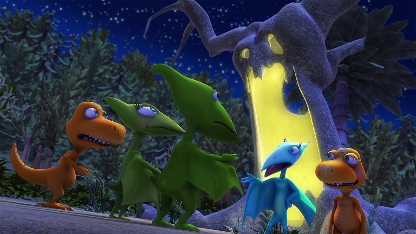 Dinosaur Train Spooky Tree - 1600x900 Wallpaper - teahub.io.