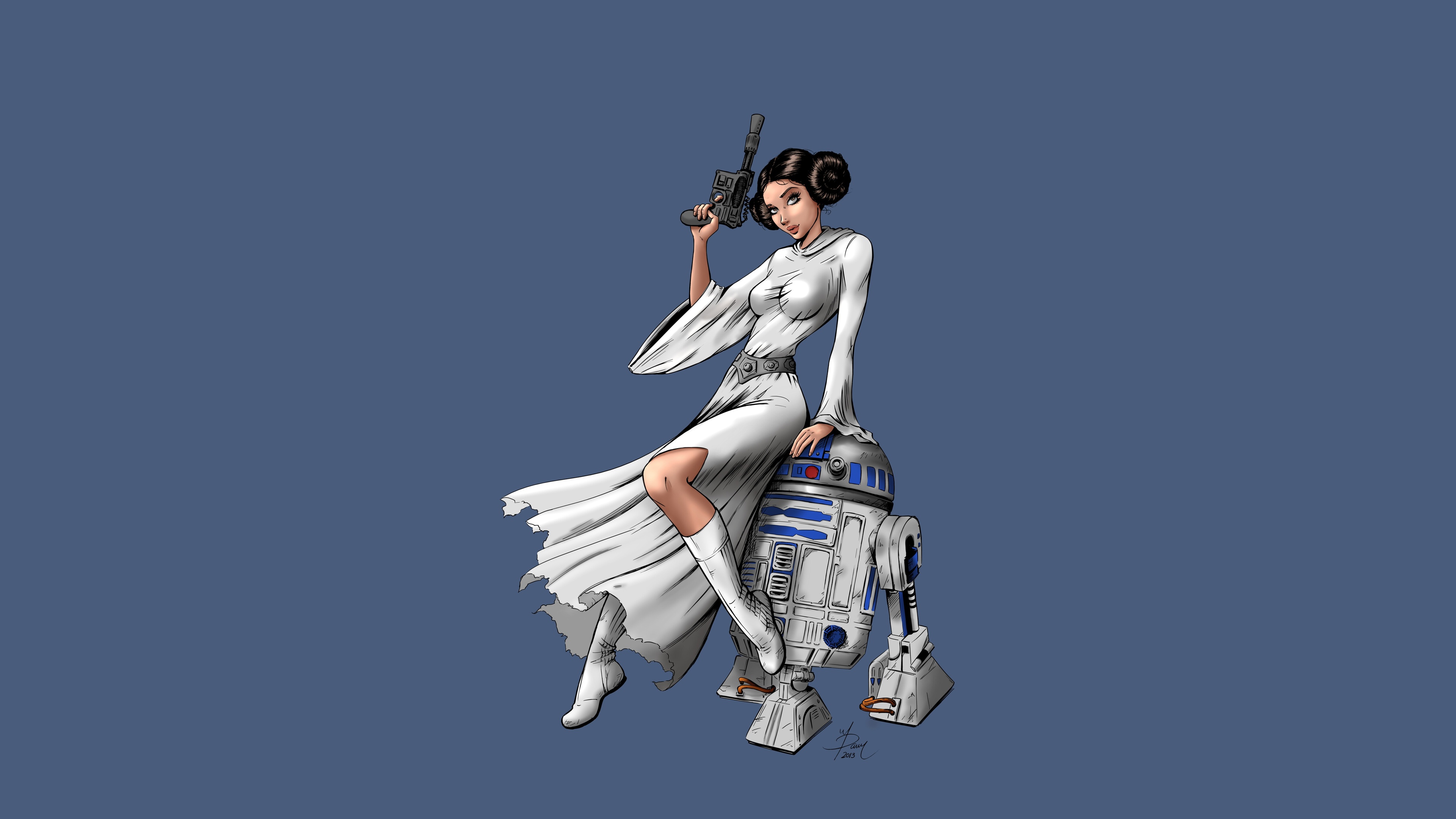 Princess Leia Star Wars - Princess Leia Wallpaper 4k - HD Wallpaper 