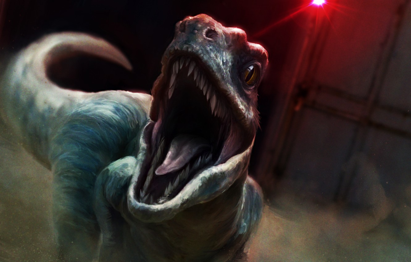 raptor from jurassic world 2