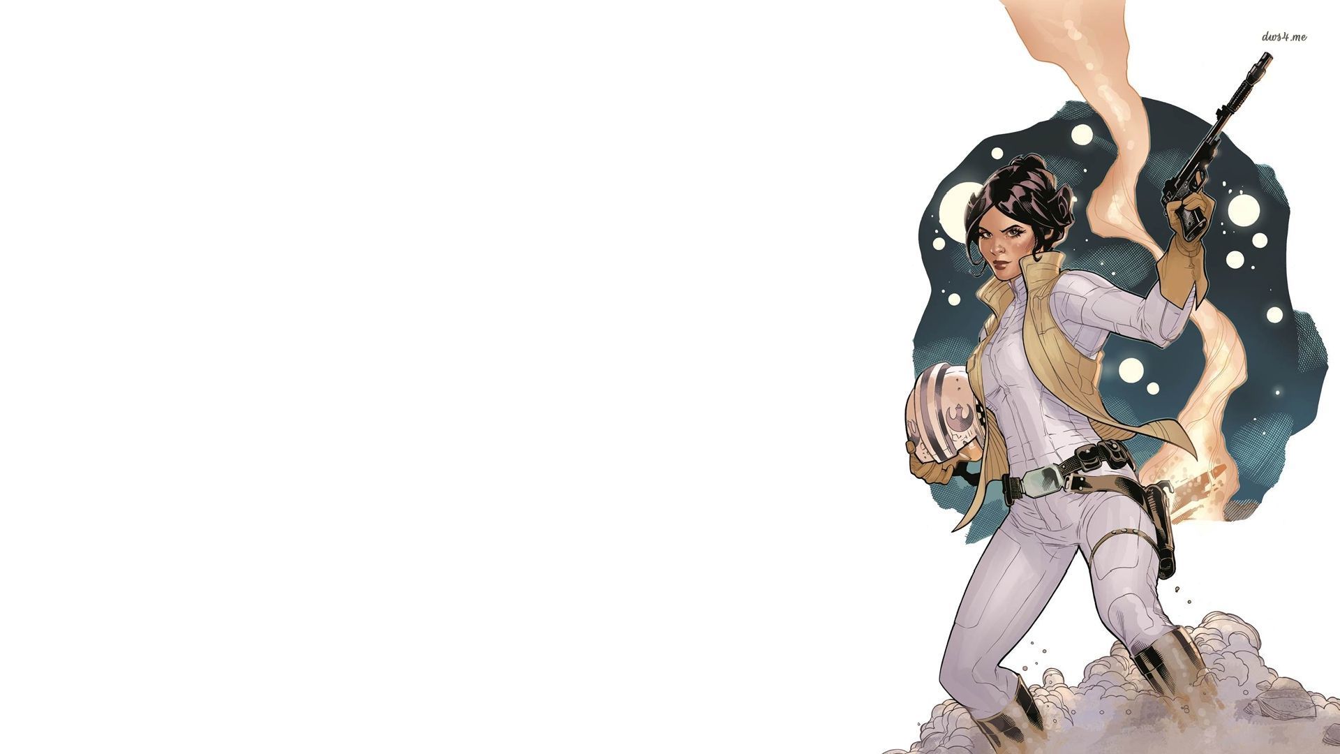 Star Wars Background Leia - HD Wallpaper 