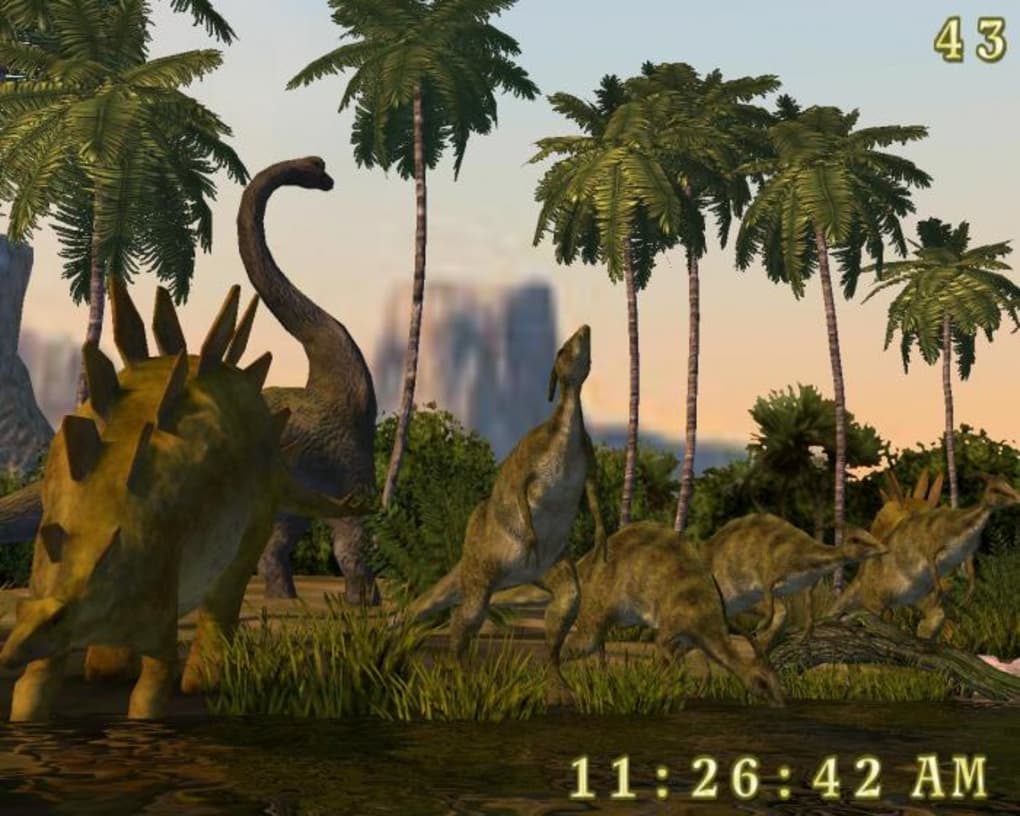 Salvapantallas Hd En Movimiento Dinosaurios - HD Wallpaper 
