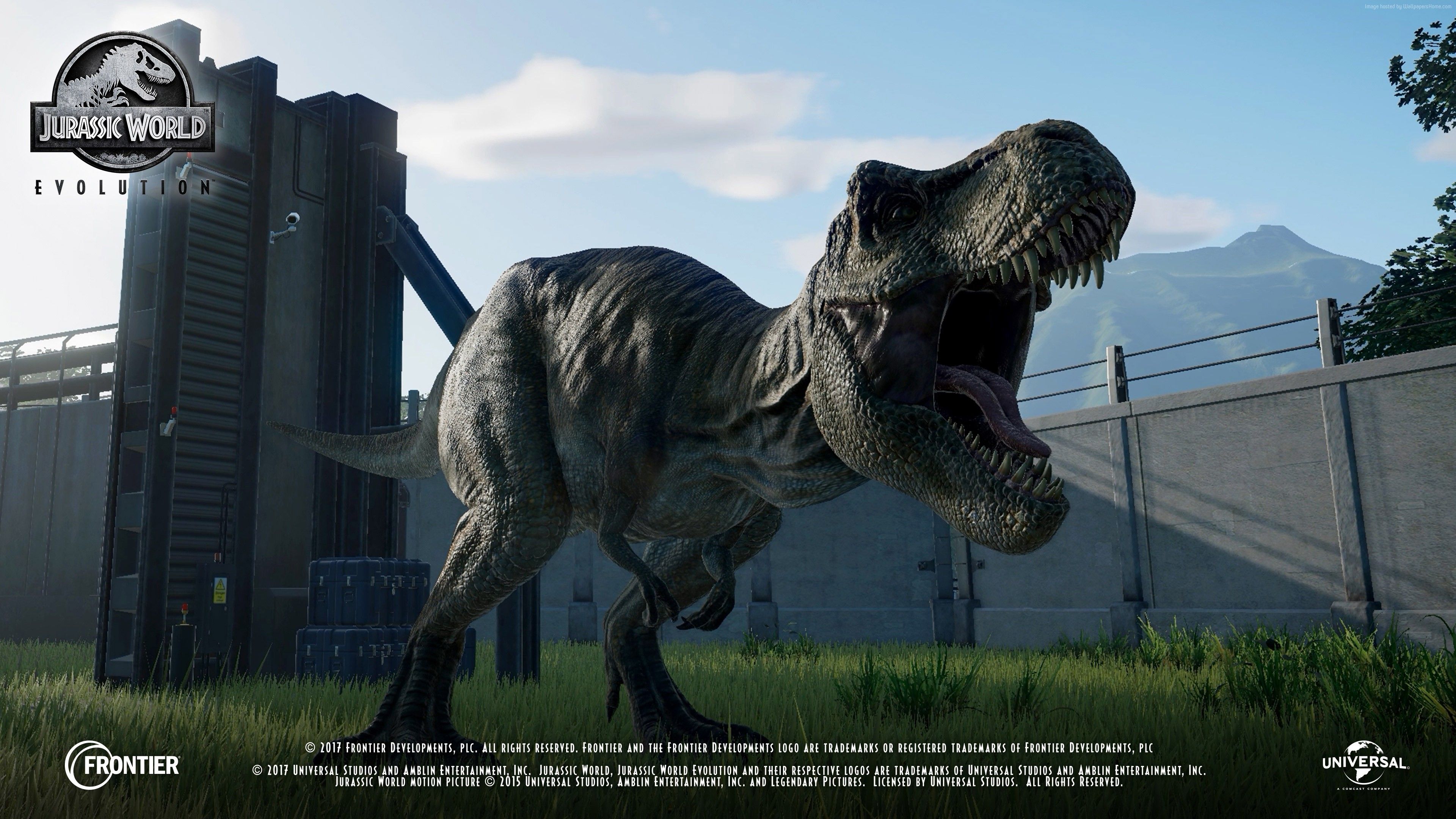 Jurassic Park World Evolution - HD Wallpaper 