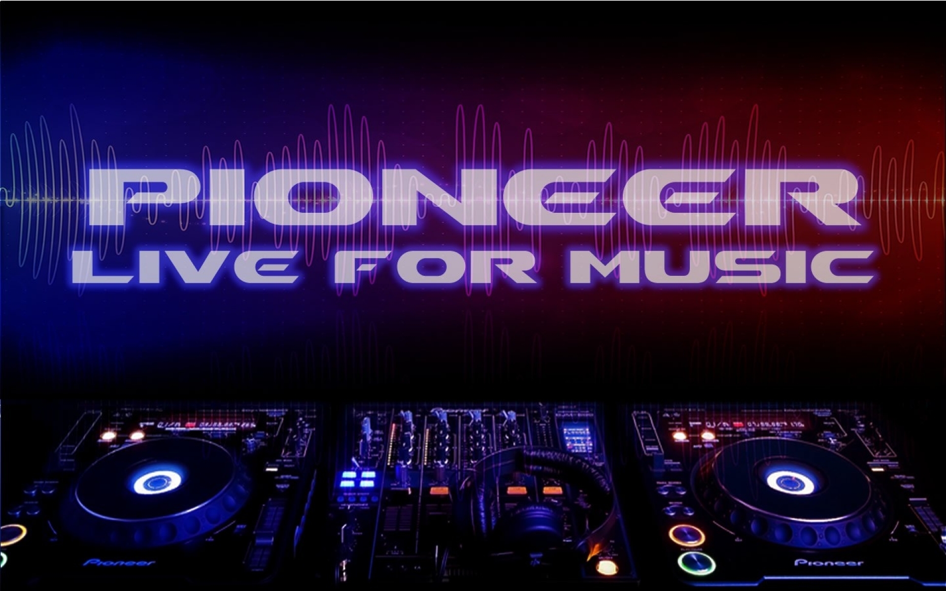 Music Video Turntables Pioneer Wallpaper - Pioneer Dj Wallpaper Hd - HD Wallpaper 