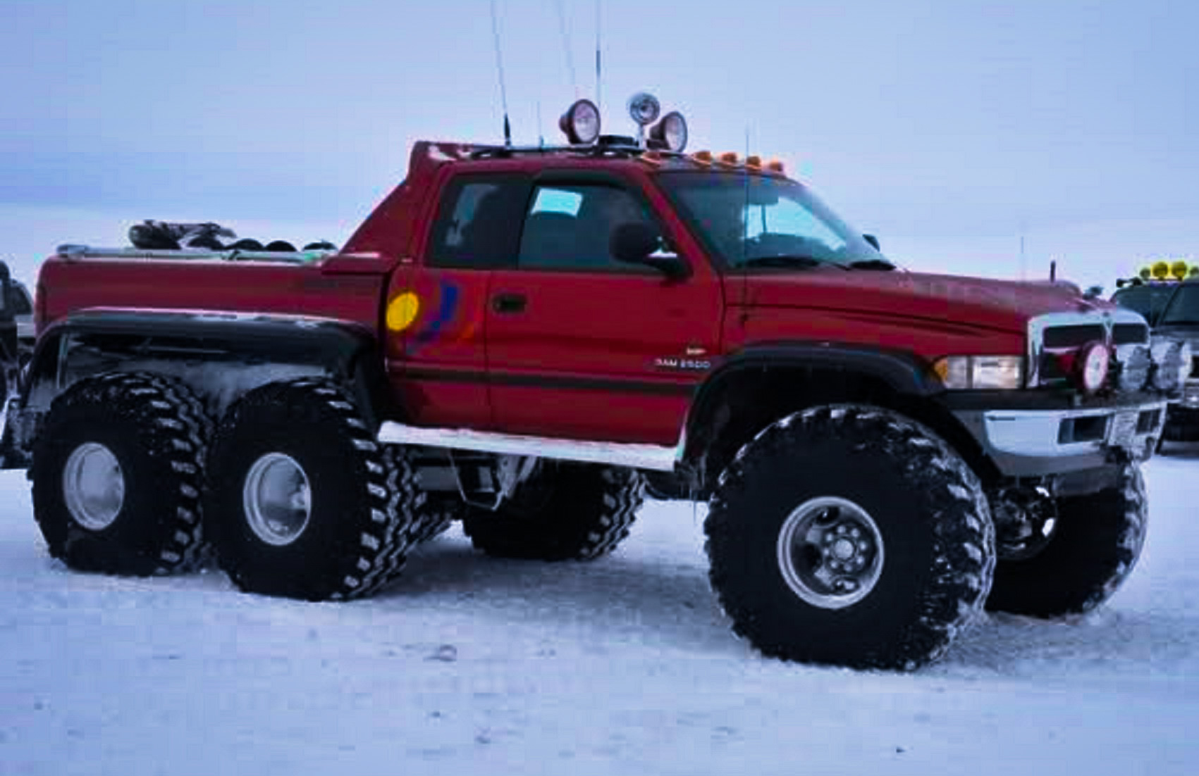 Dodge T-rex Wallpaper Hd - Dodge Ram 6 Wheeler - HD Wallpaper 