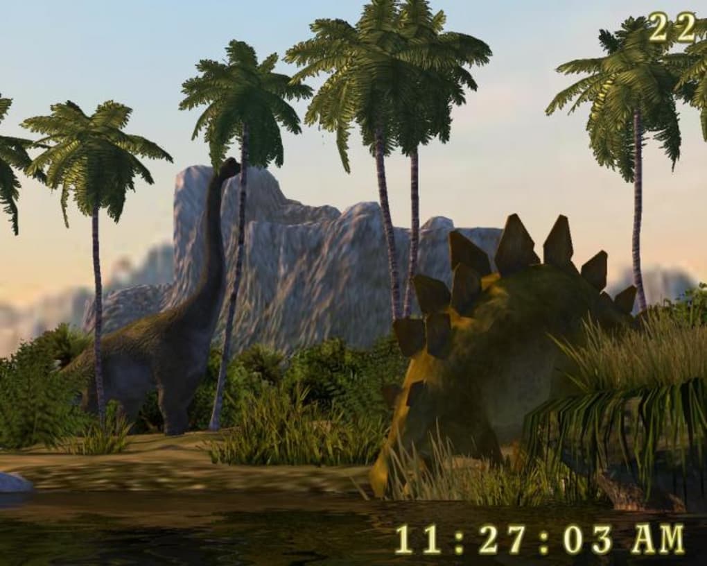 Dinosaurs Screensaver - HD Wallpaper 
