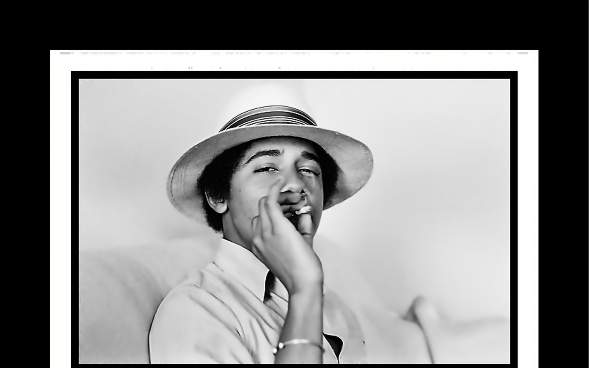 Young Marijuana Barack Obama Portraits Art Hd Wallpaper - Funny 2 Week Notice Meme - HD Wallpaper 