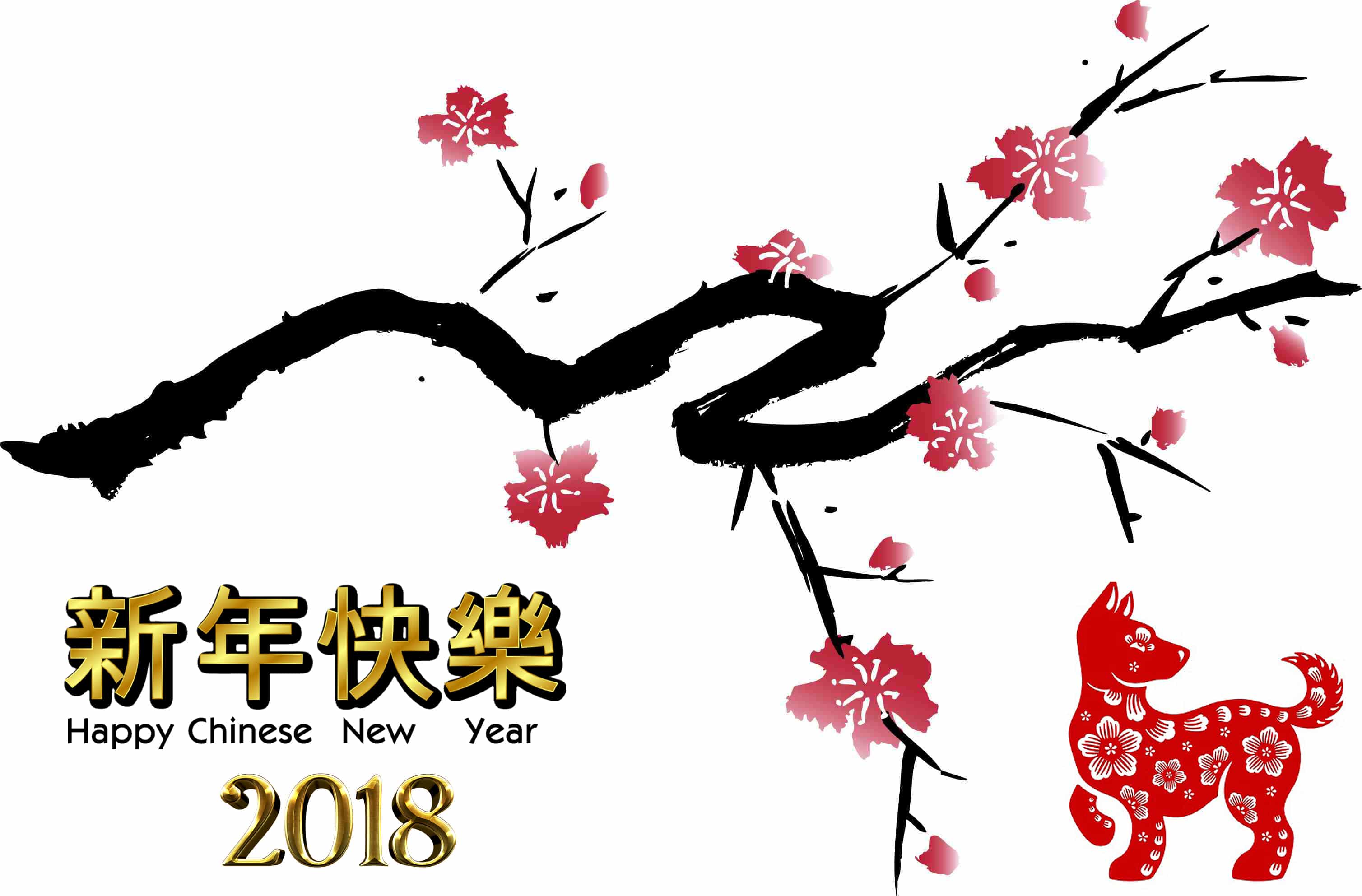 2018 Chinese New Year Spring - HD Wallpaper 