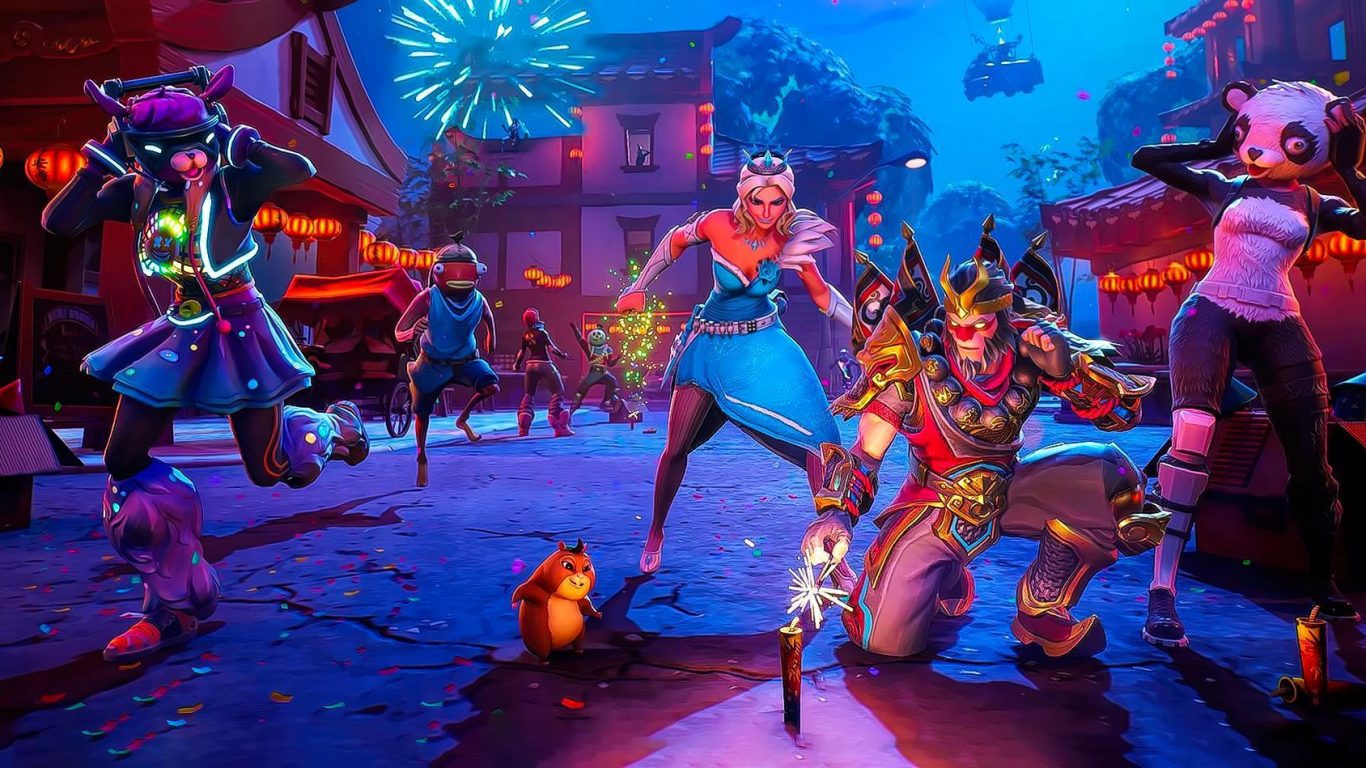 Fortnite Is Gearing Up To Celebrate The Chinese New - Fortnite Chinese New Year - HD Wallpaper 