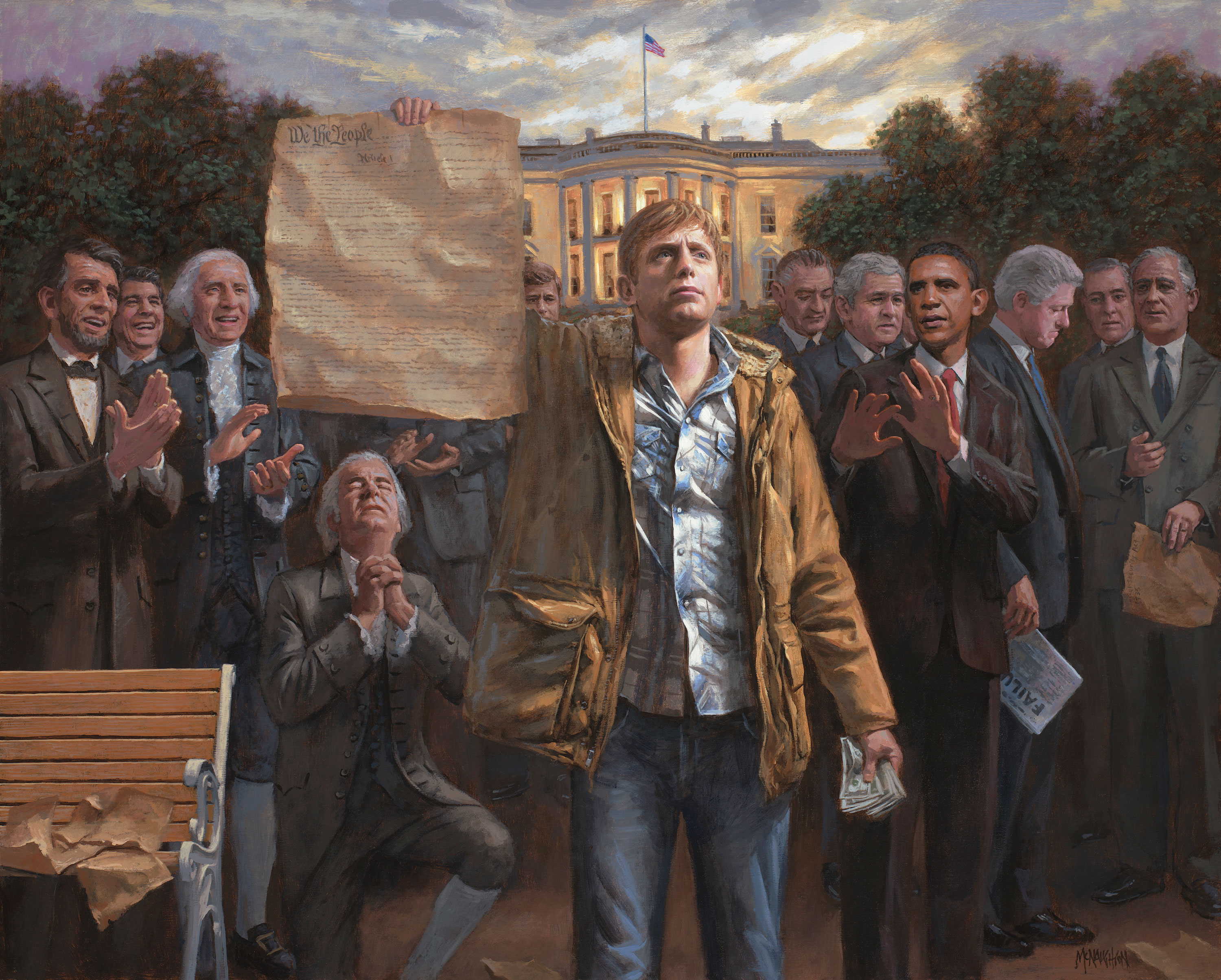 Jon Mcnaughton Painting - HD Wallpaper 
