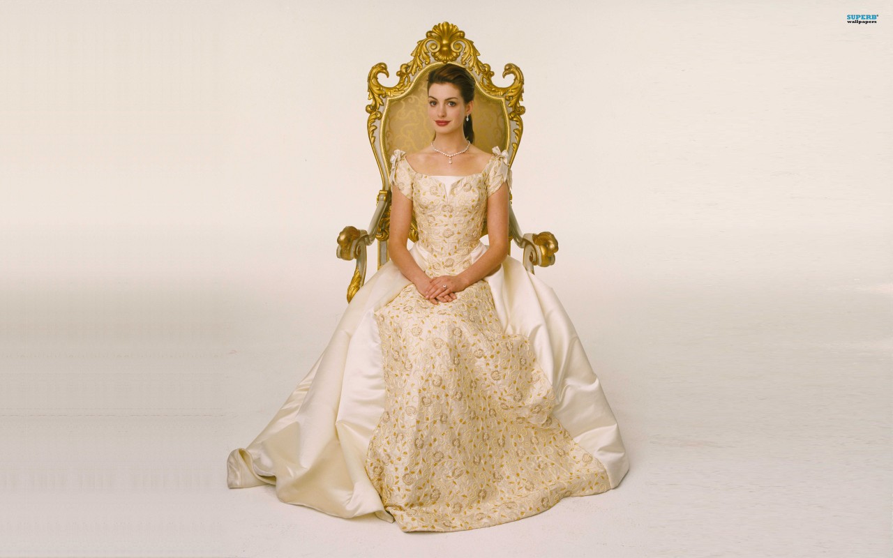 Anne Hathaway, Celebrity, Celebrities Wallpapers - Mia Thermopolis Dress - HD Wallpaper 