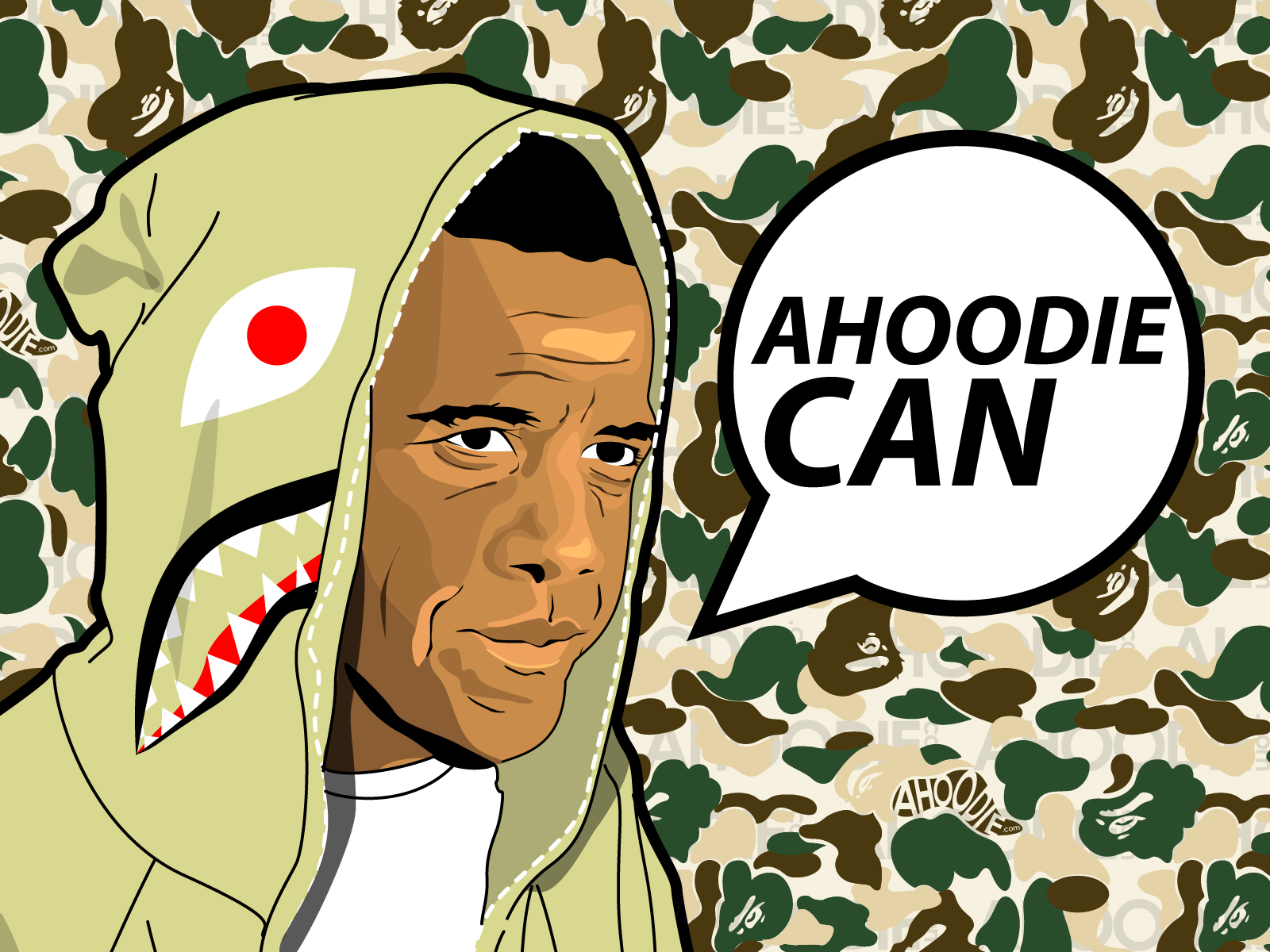 Bape X Obama Desktop Background Wall Paper - Bape Camo - HD Wallpaper 