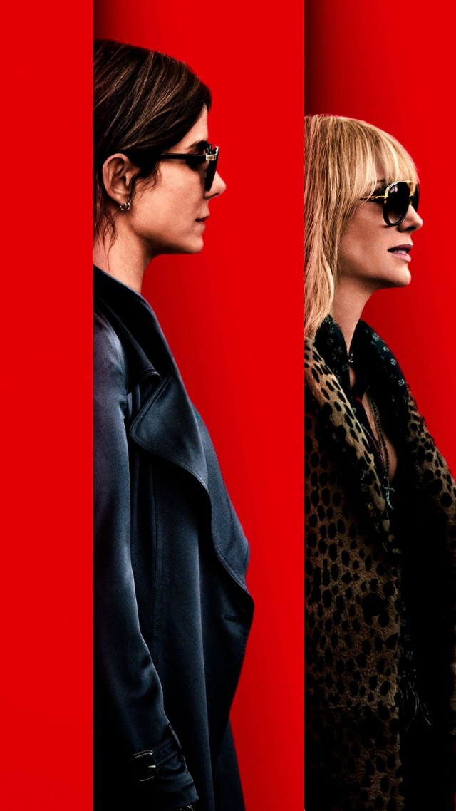 Ocean S 8, Sandra Bullock, Cate Blanchett, Anne Hathaway, - Ocean's 8 Iphone Wallpaper Movie - HD Wallpaper 