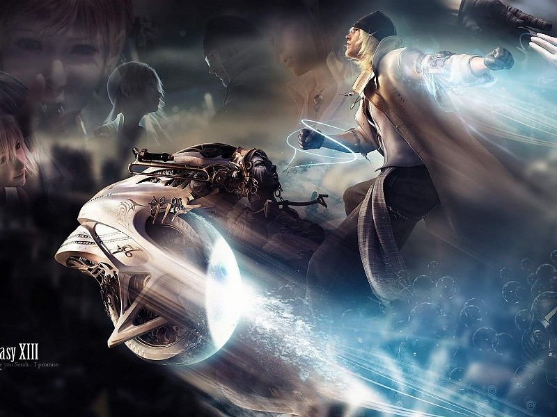 Final Fantasy 13 Hd Desktop Wallpaper - HD Wallpaper 
