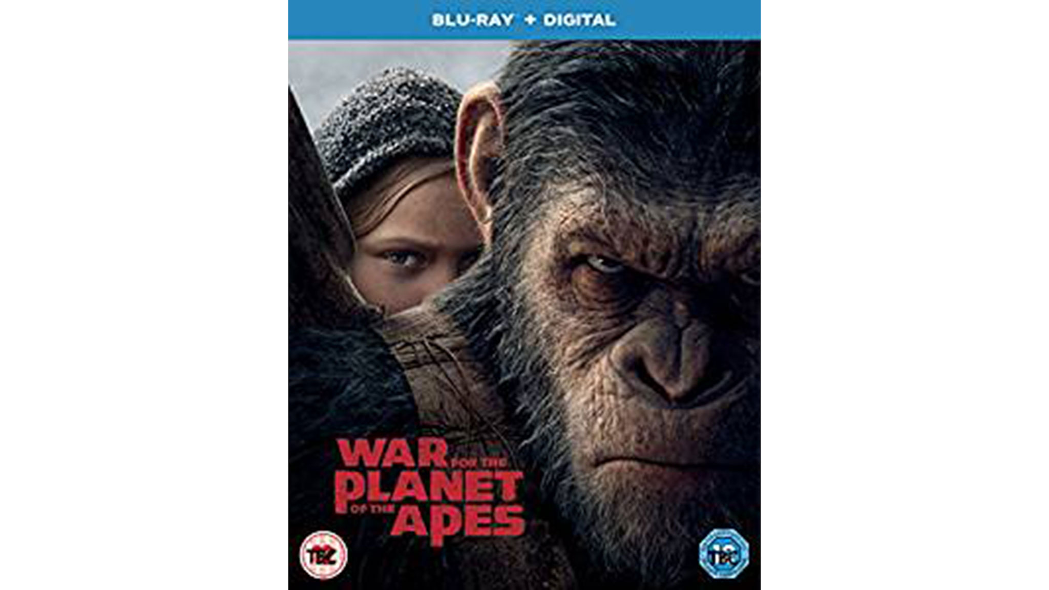 War For The Planet Of The Apes 2017 Blu Ray - HD Wallpaper 