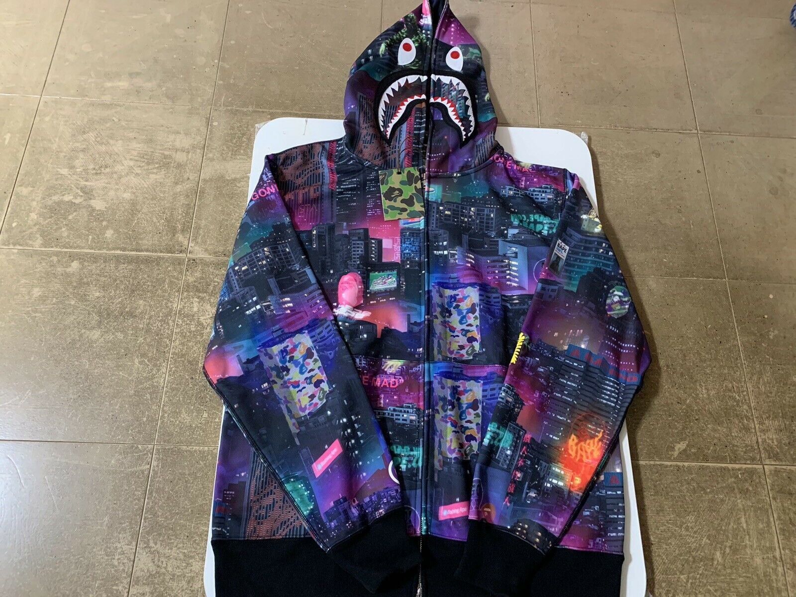 bape tokyo neon