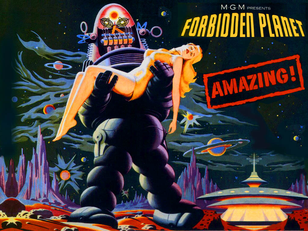 Forbidden Planet - HD Wallpaper 