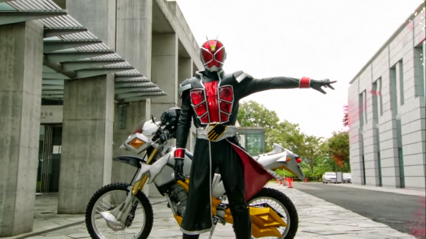 Kamen Rider Wizard Flame Style - Supermoto - HD Wallpaper 
