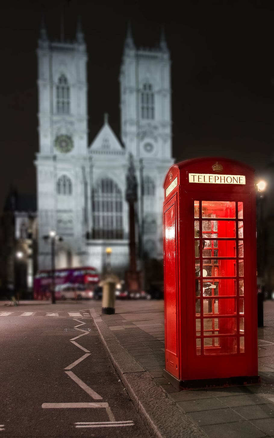 Red, Phone Booth, London, England, Telephone, Box, - Westminster Abbey Phone Booth - HD Wallpaper 