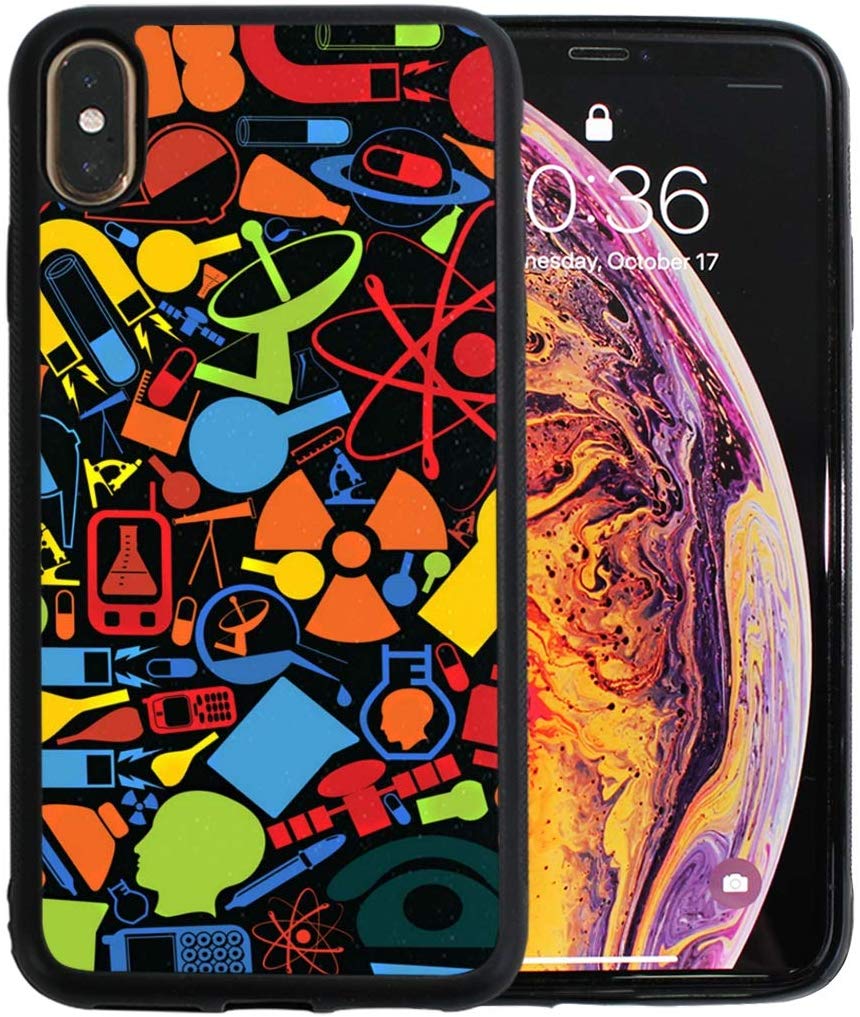Iphone Xs Max Case Science Set Wallpaper Colorful Tpu - Iphone Xs - HD Wallpaper 