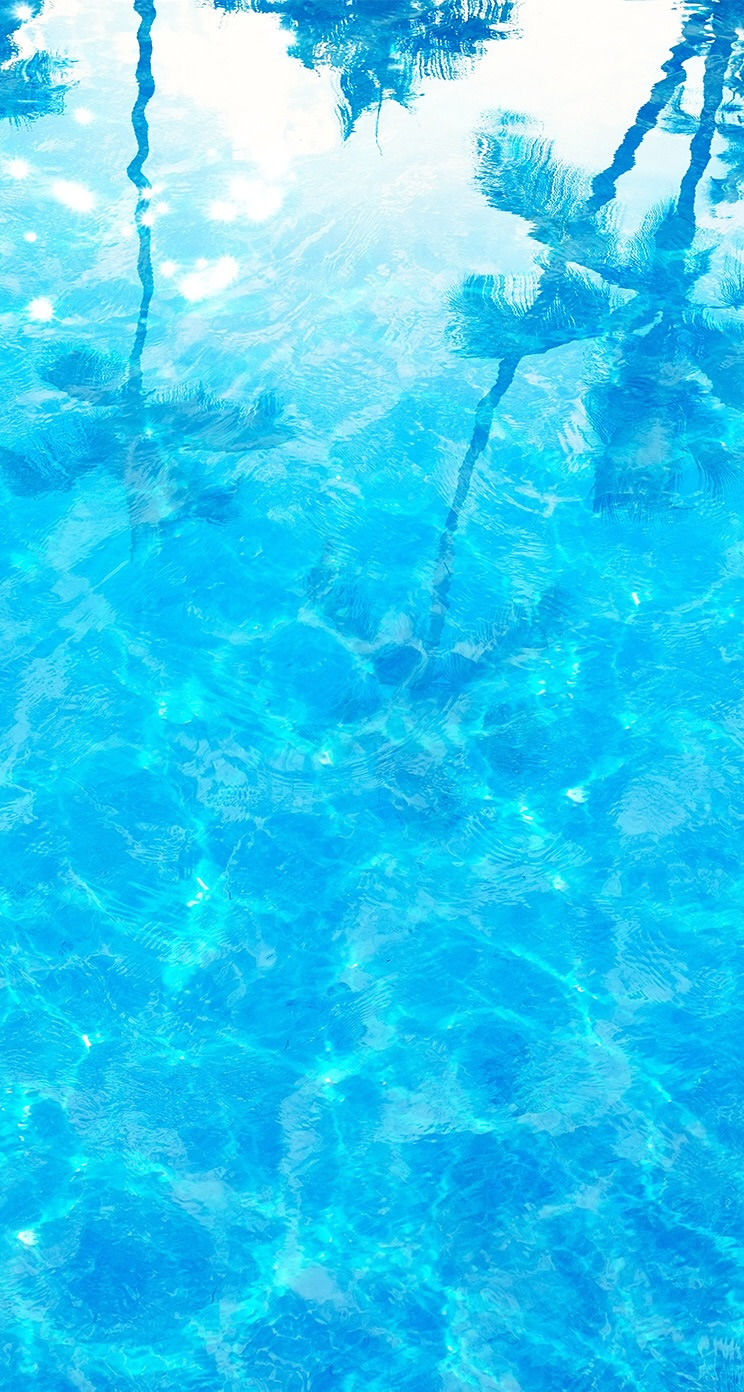 Blue Water Wallpaper Iphone - HD Wallpaper 