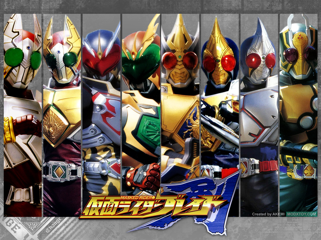 Kamen Rider Blade All Rider - HD Wallpaper 