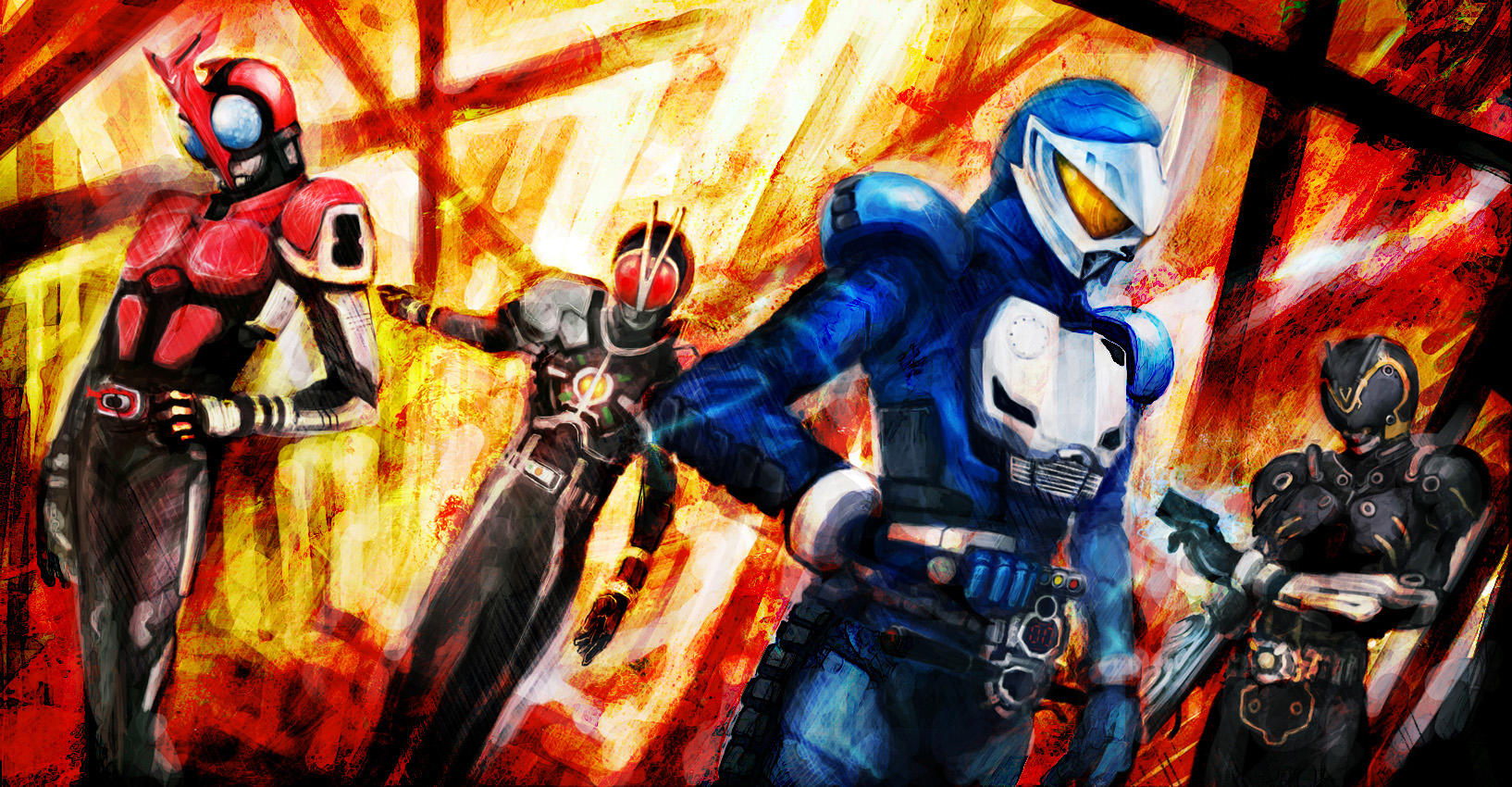 Wallpapaer Kamen Rider Hd - HD Wallpaper 