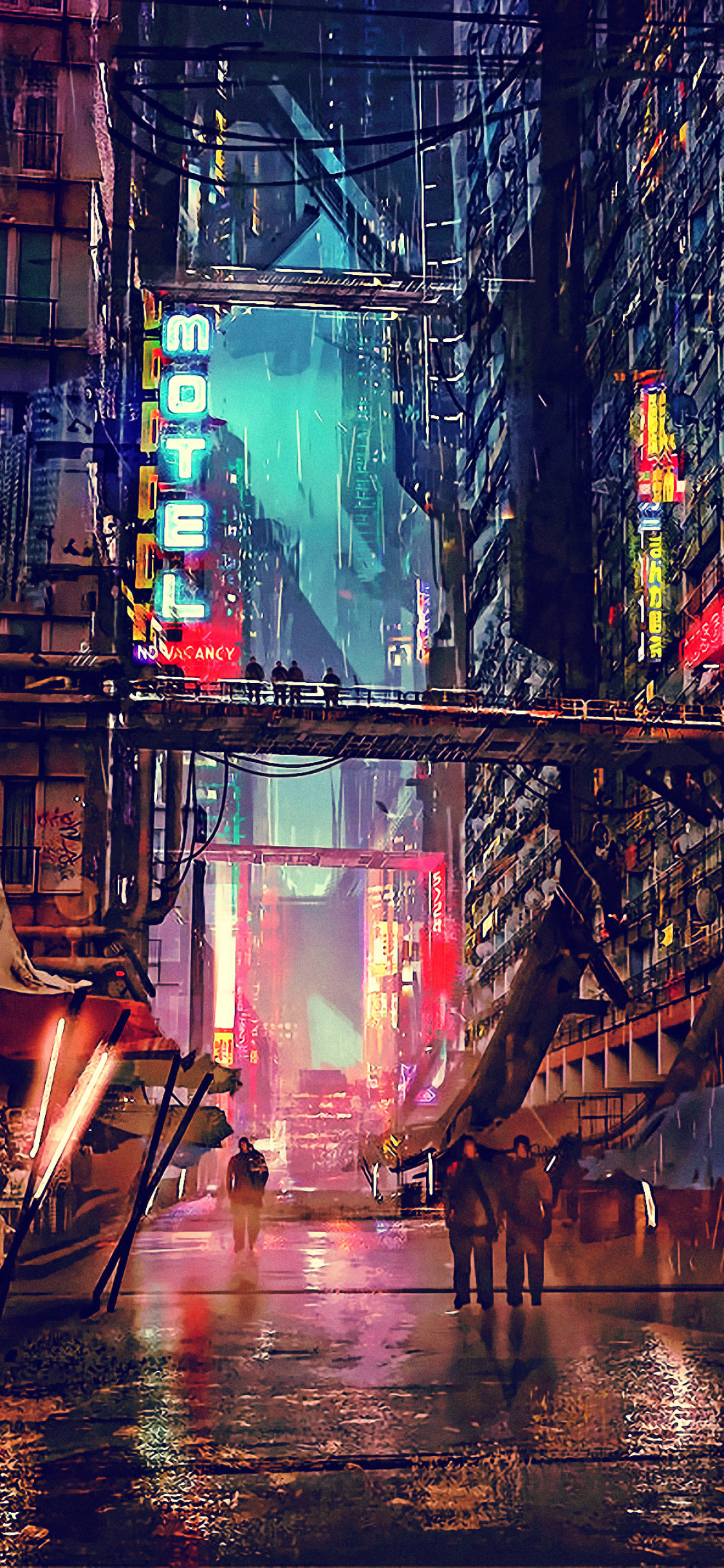 Cyberpunk Ghost In The Shell - HD Wallpaper 