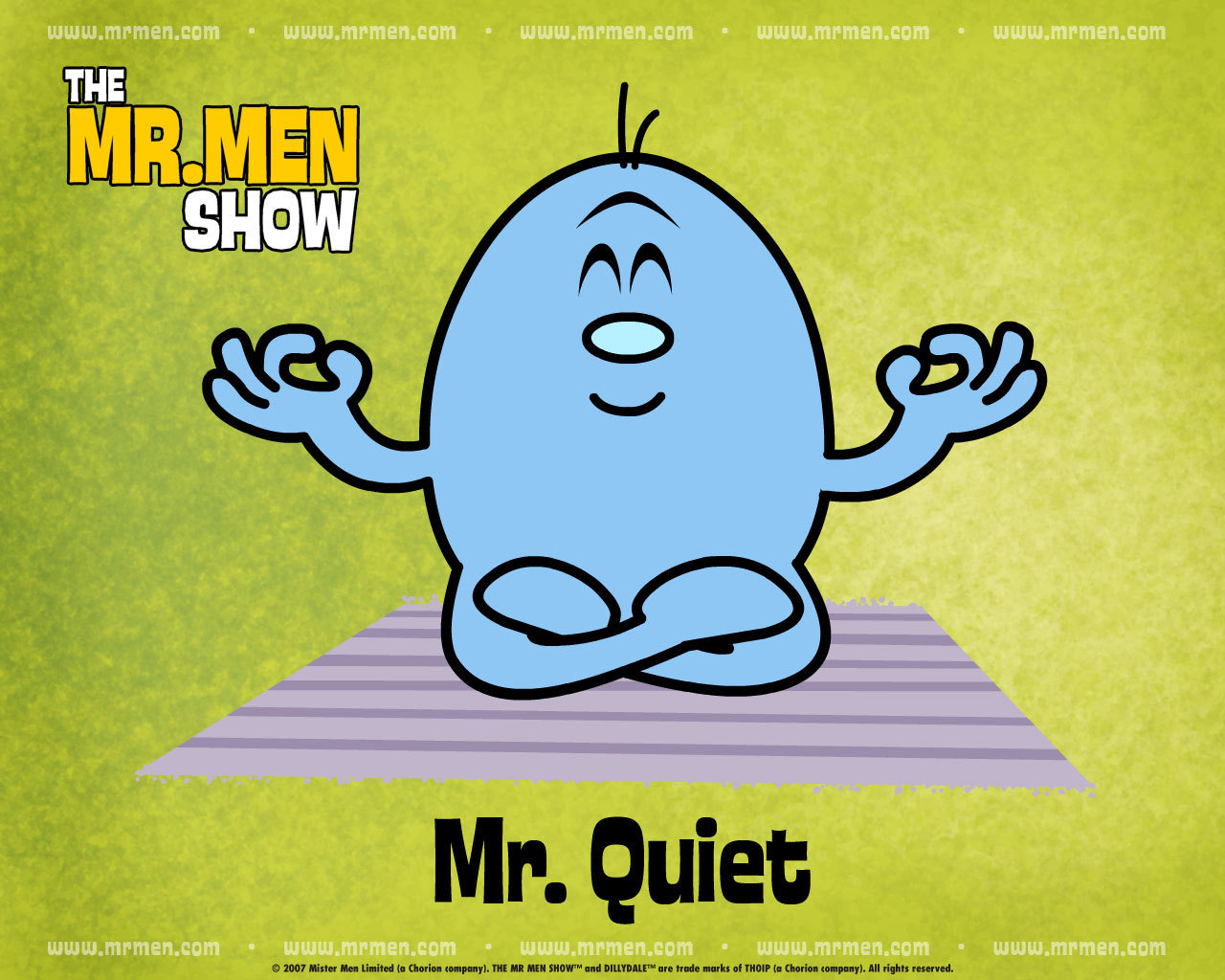 Mr - Quiet - Mr Men Mr Quiet - HD Wallpaper 