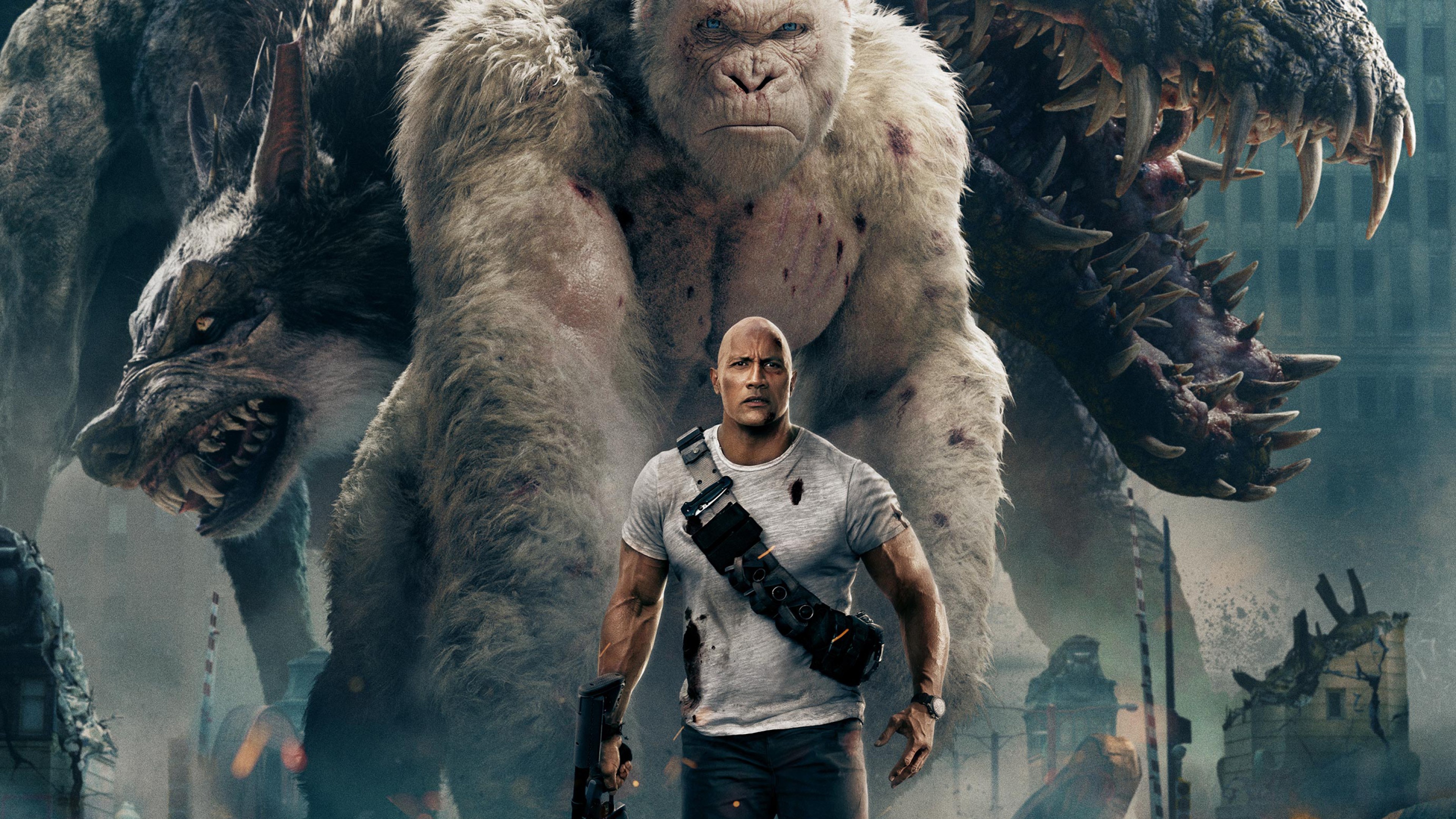 Rampage Big Meets Bigger - HD Wallpaper 