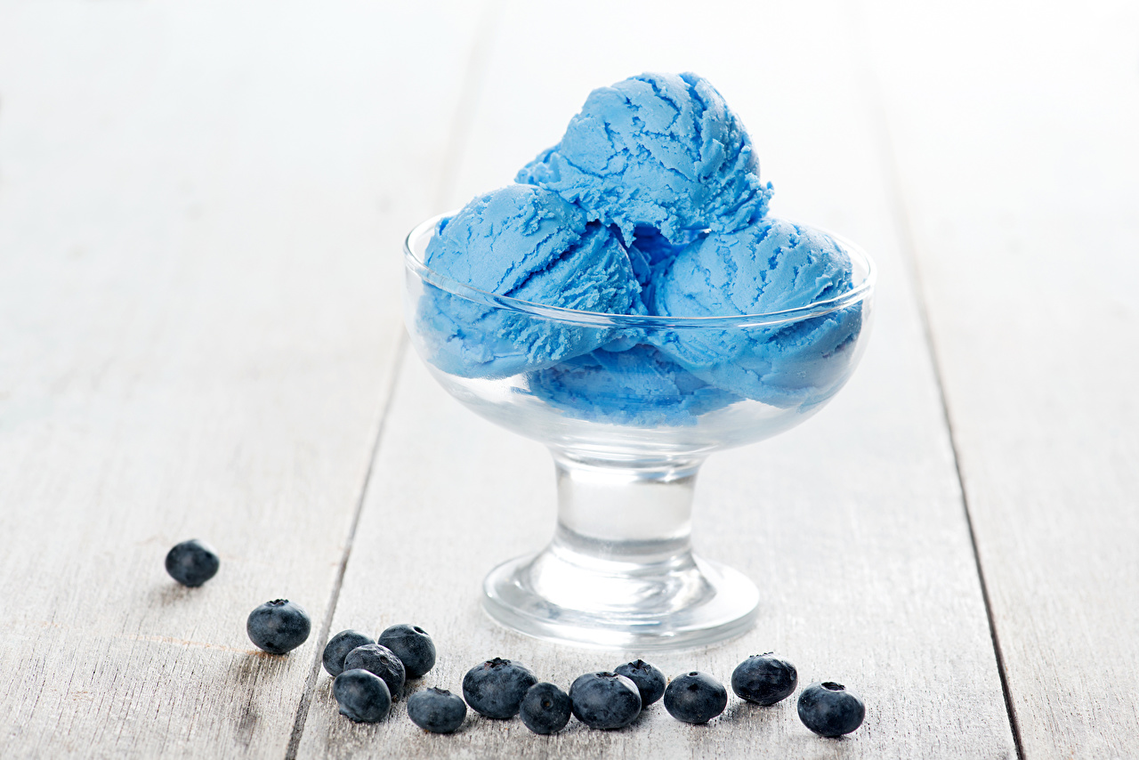 Creme Glacee Bleu - HD Wallpaper 