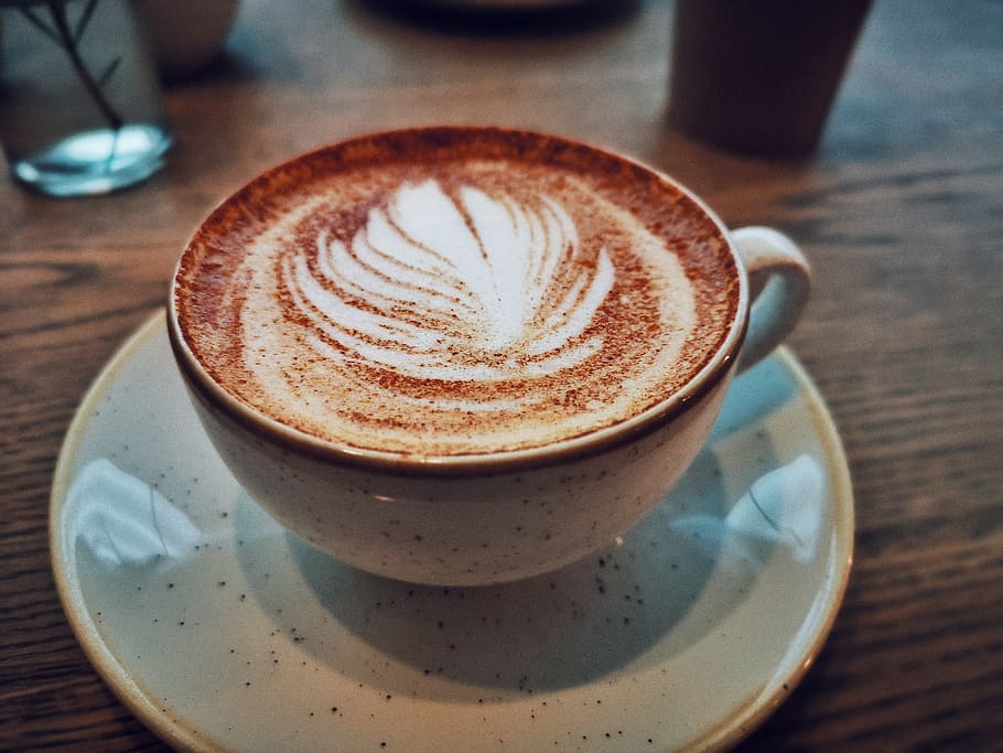 White Ceramic Cup On Saucer, Barista, Breakfast, Caffeine, - Coffee - HD Wallpaper 
