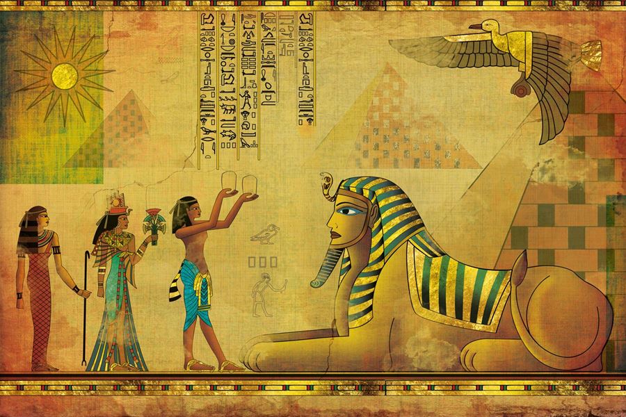 Ancient Egypt - Egypt Wallpaper Vintage - HD Wallpaper 