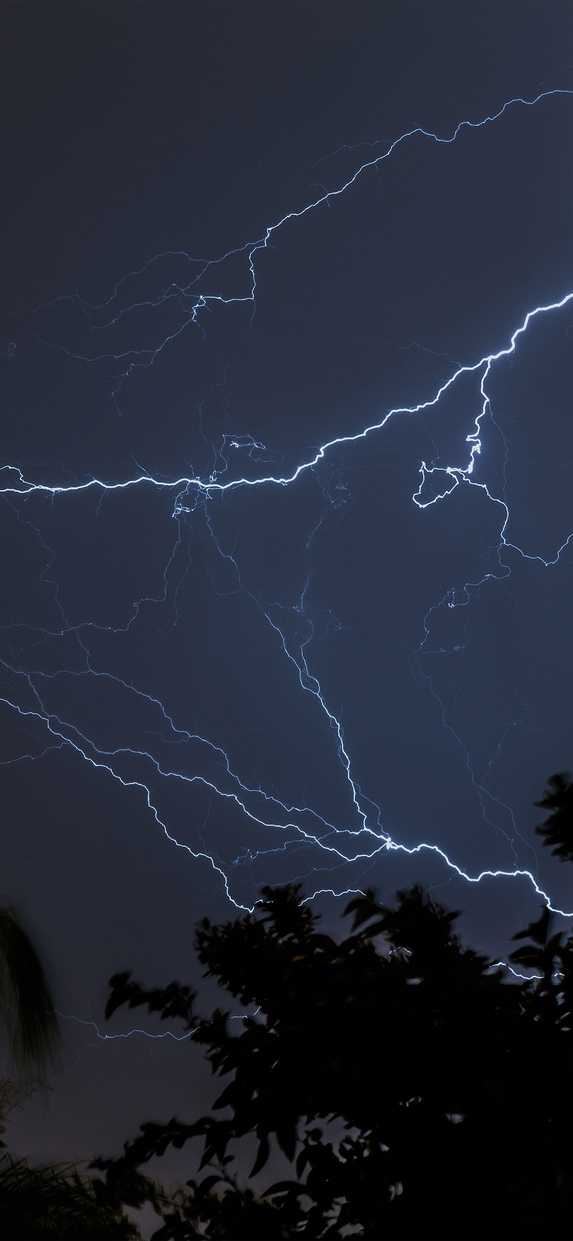 Com Apple Iphone Wallpaper Nj83 Thunder Bolt Sky Night - Thunder Wallpaper Iphone - HD Wallpaper 