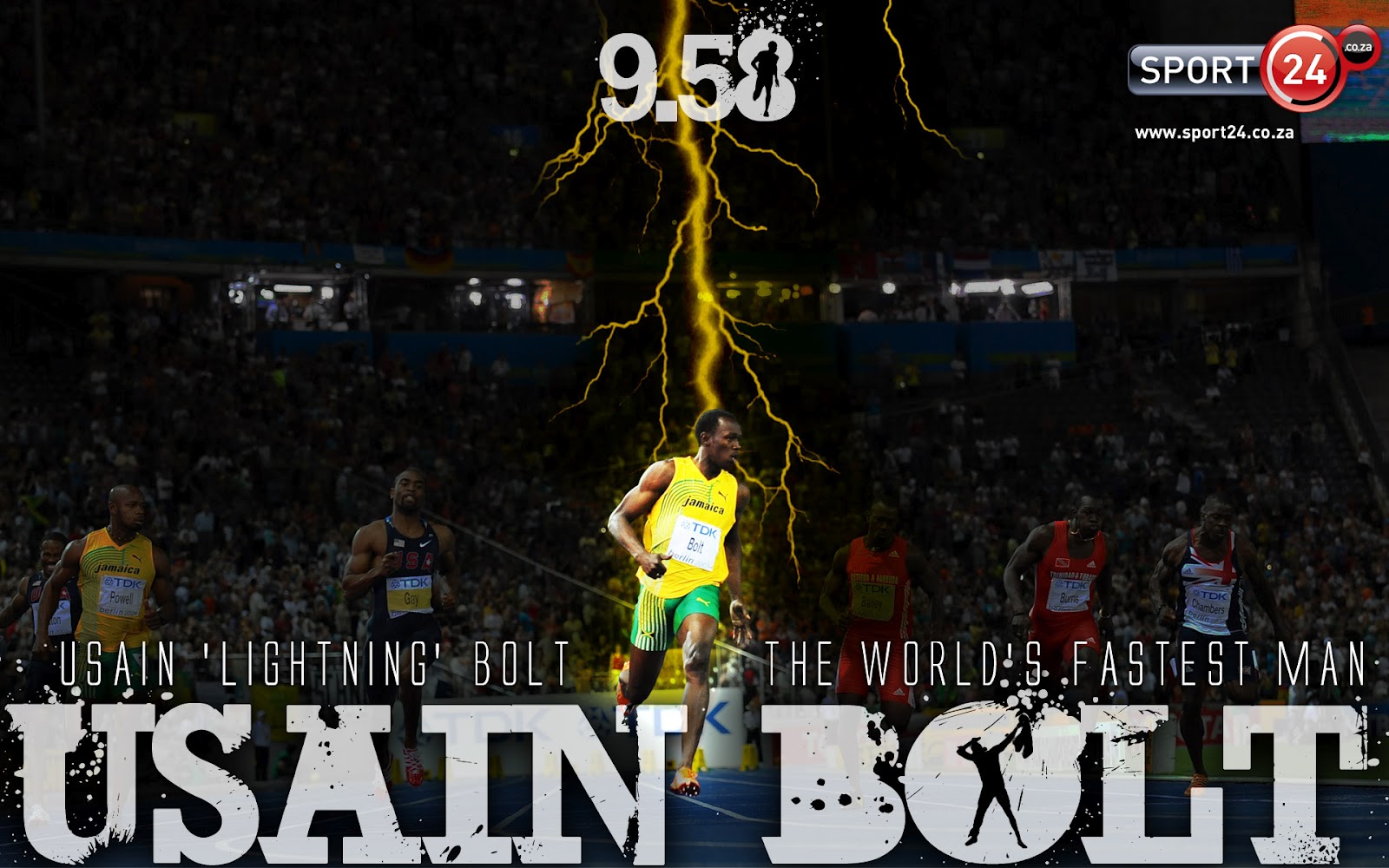 Usain Bolt Wallpapers 1600x1000, - HD Wallpaper 