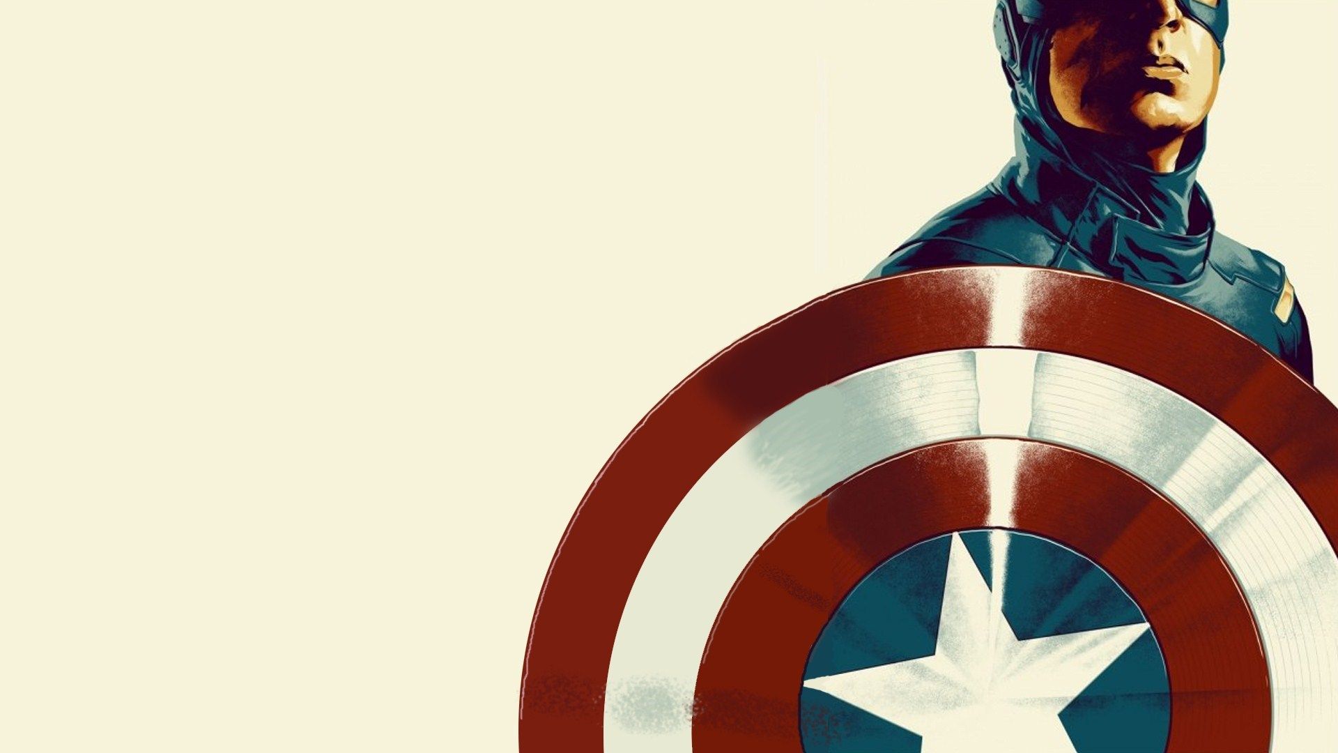 Captain America Shield Art - HD Wallpaper 