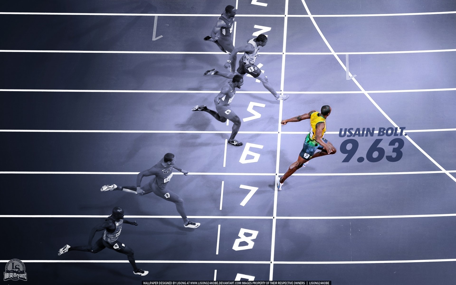 Usain Bolt Wallpaper 3d - HD Wallpaper 