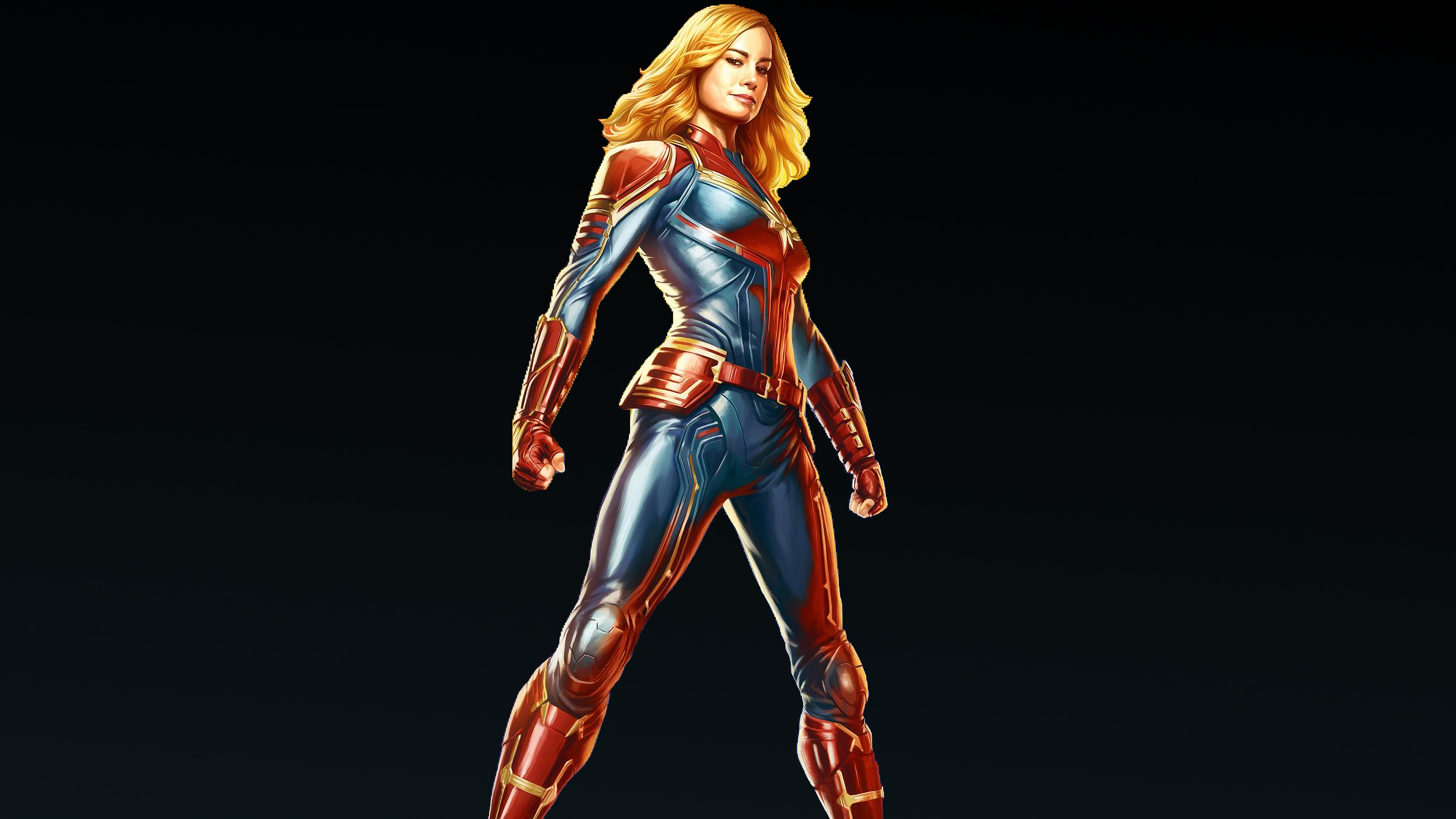 Captain Marvel Movie 2019 Carol Danvers 4k Wallpaper - HD Wallpaper 