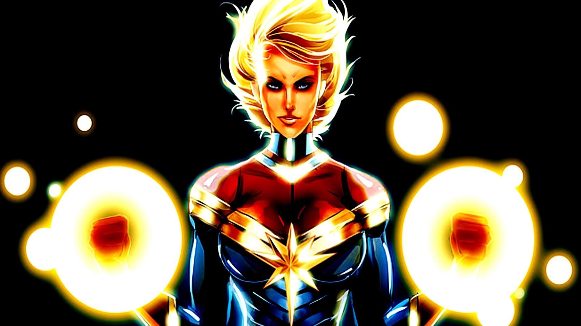 Captain Marvel Wallpaper - Cool Wallpapers Of Captain Marvel - HD Wallpaper 