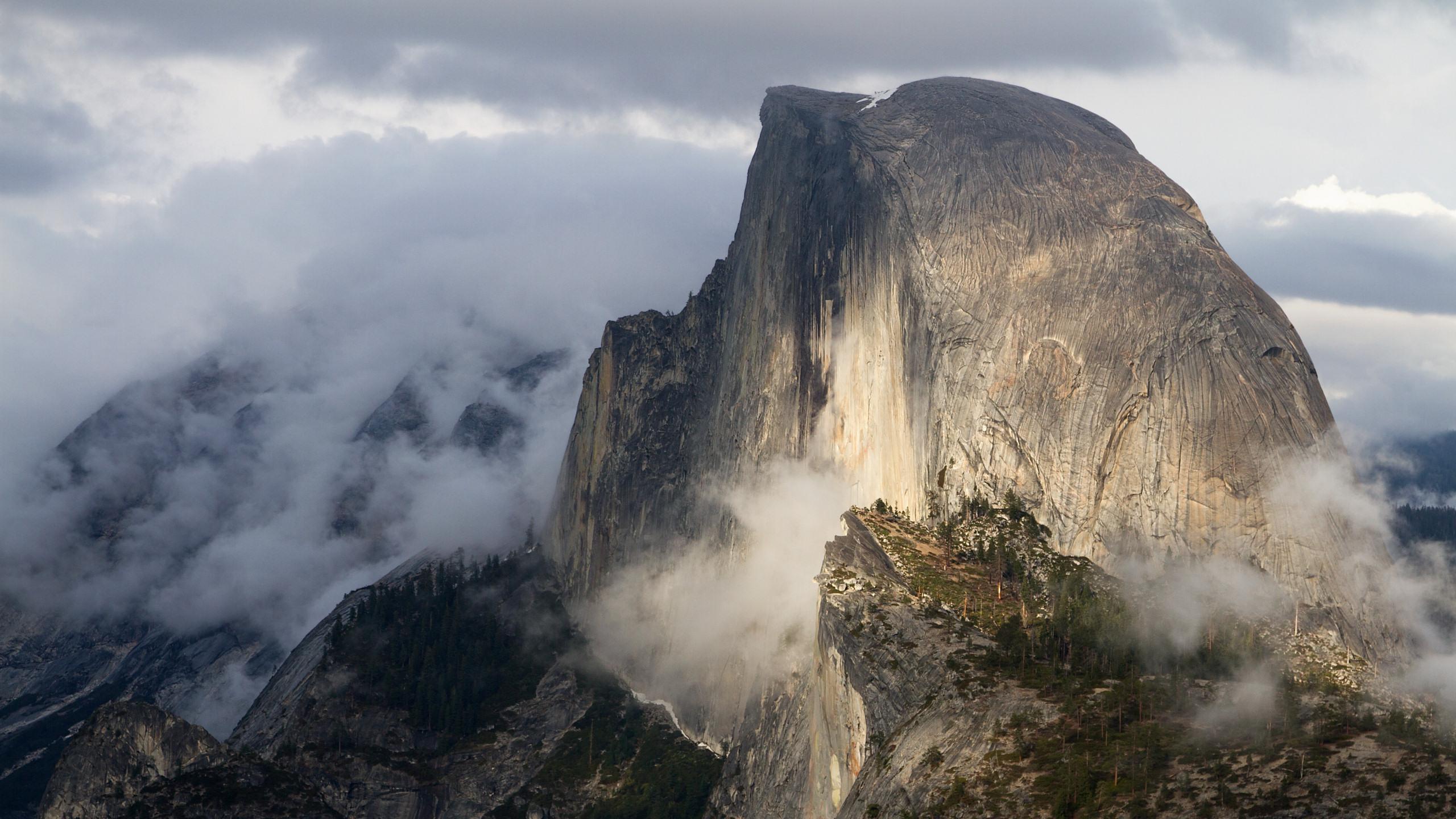 Mac Yosemite Wallpaper - Yosemite National Park, Half Dome - HD Wallpaper 