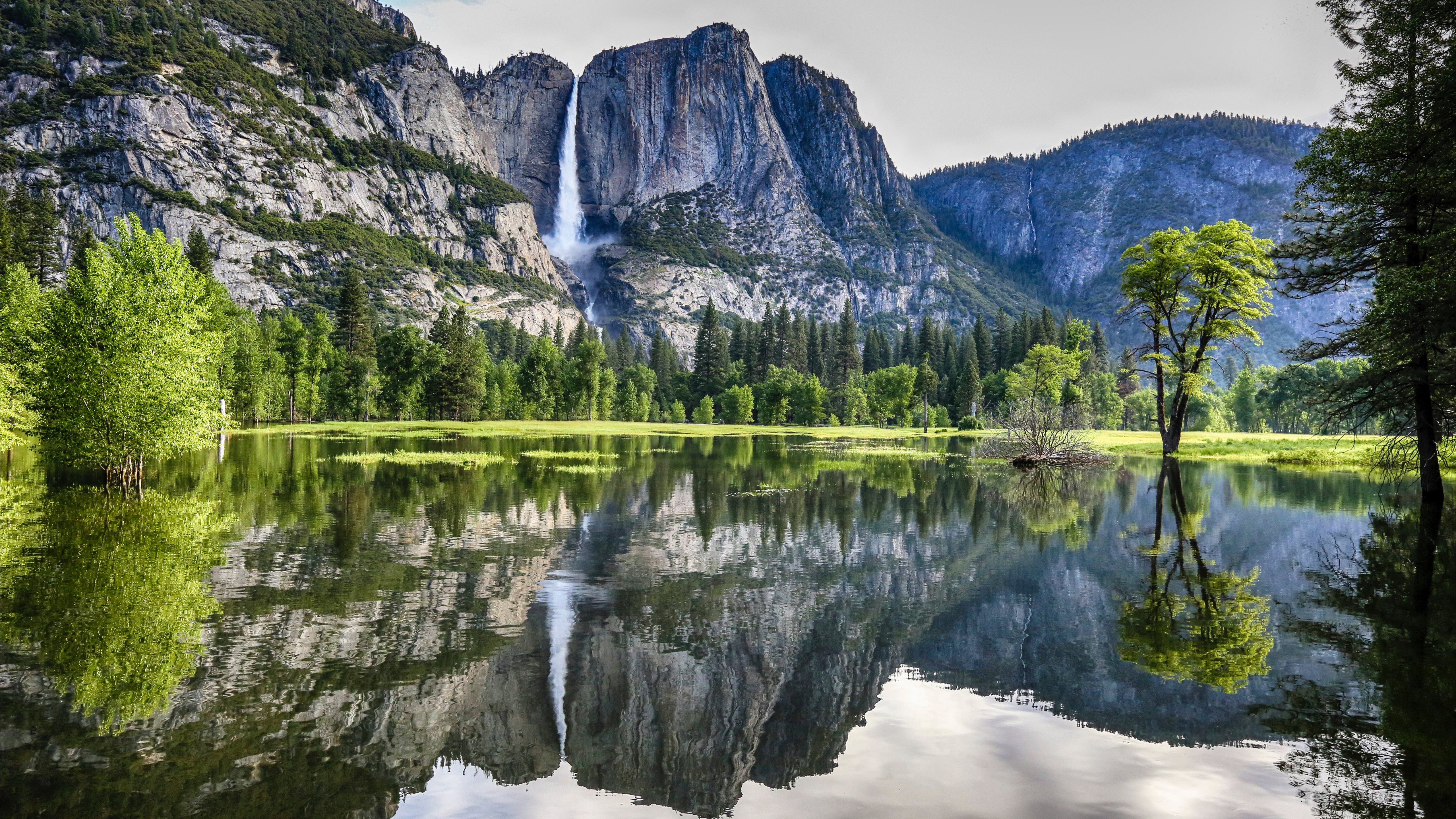Yosemite National Park, Yosemite Falls - HD Wallpaper 