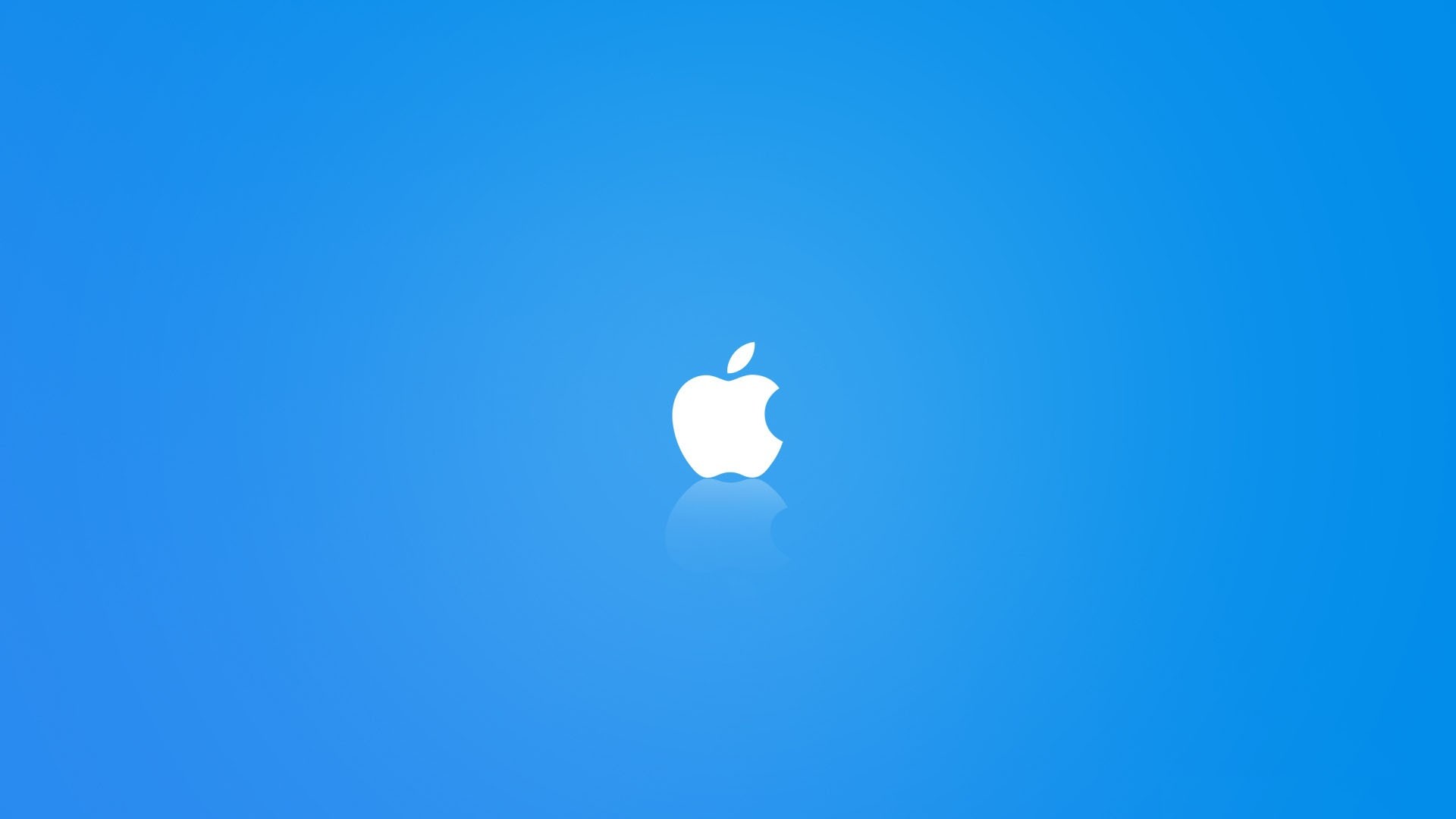 Full Hd Mac Wallpapers - Apple Wallpaper Blue - HD Wallpaper 