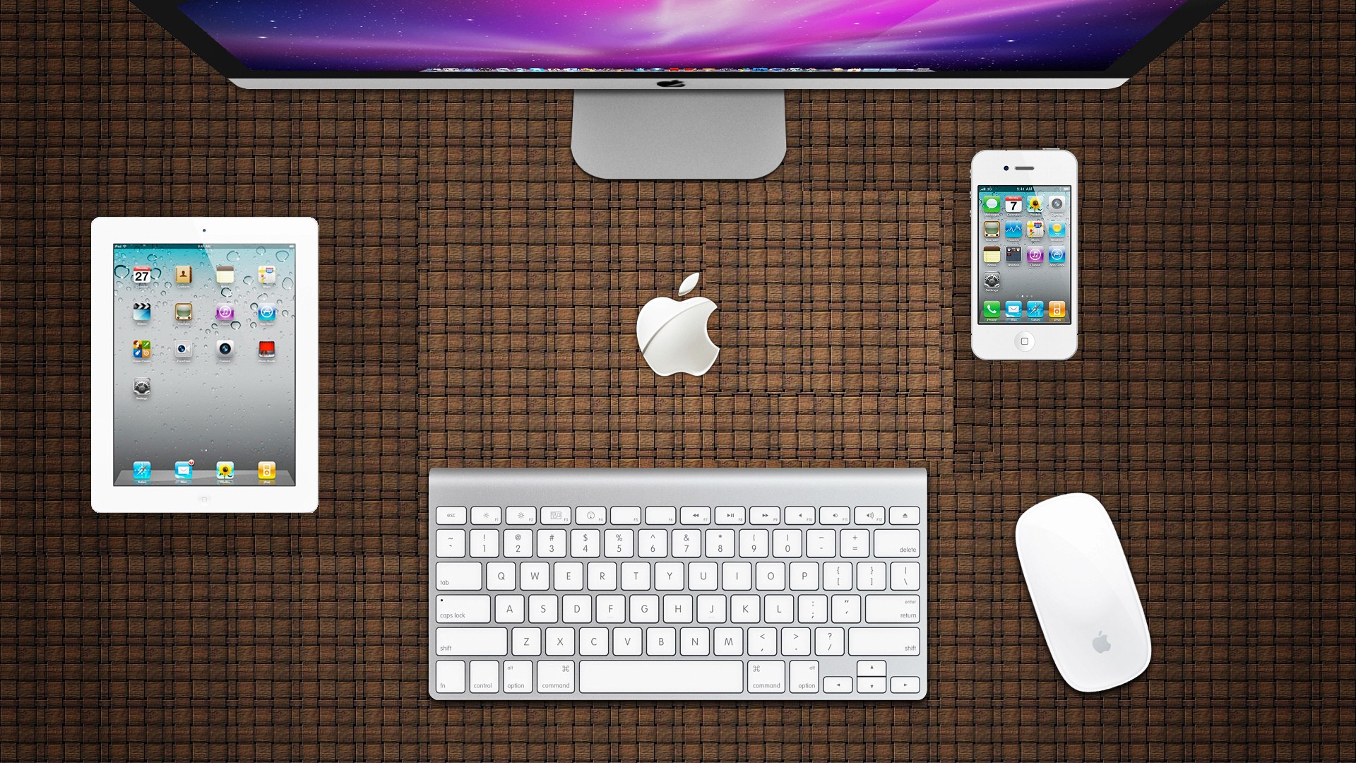 Apple Products Wallpaper Hd - HD Wallpaper 