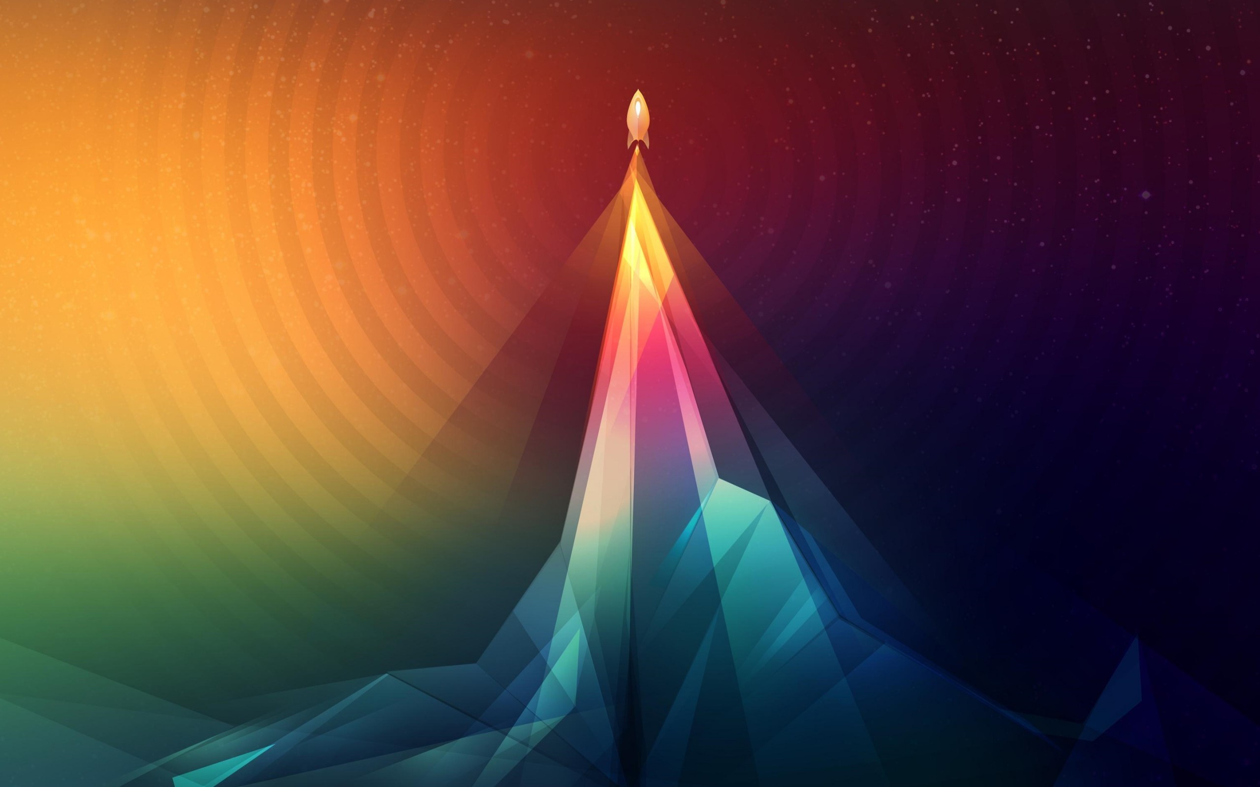 Rocket, Minimalism, Spirals, Digital Art - Rocket Hd Background - HD Wallpaper 